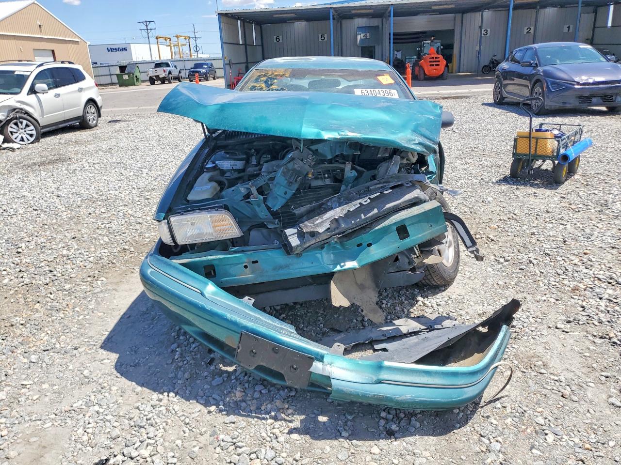 1998 Buick Skylark Custom Green vin: 1G4NJ52M8WC406675
