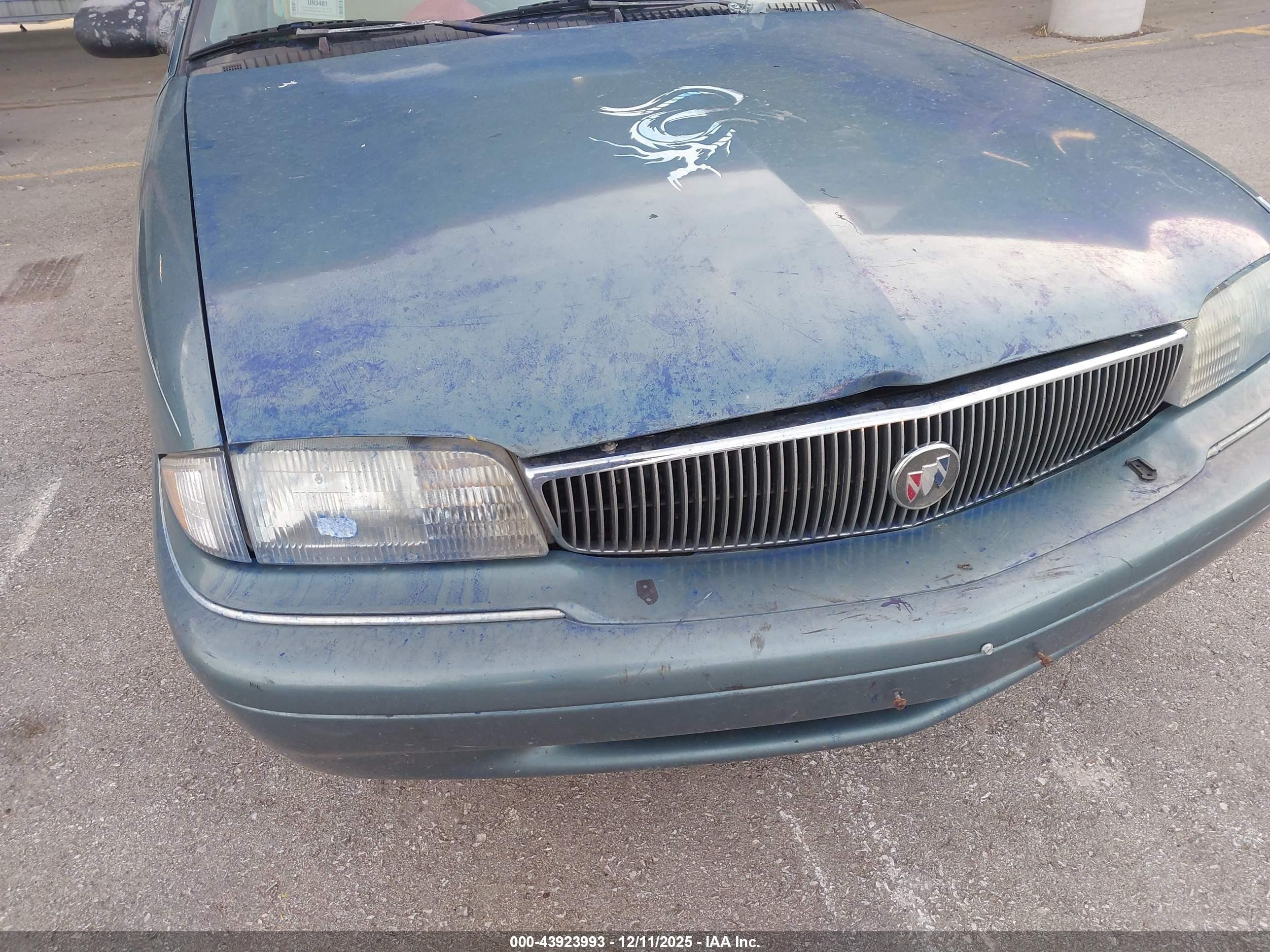1997 Buick Skylark Custom Green vin: 1G4NJ52M9VC445175