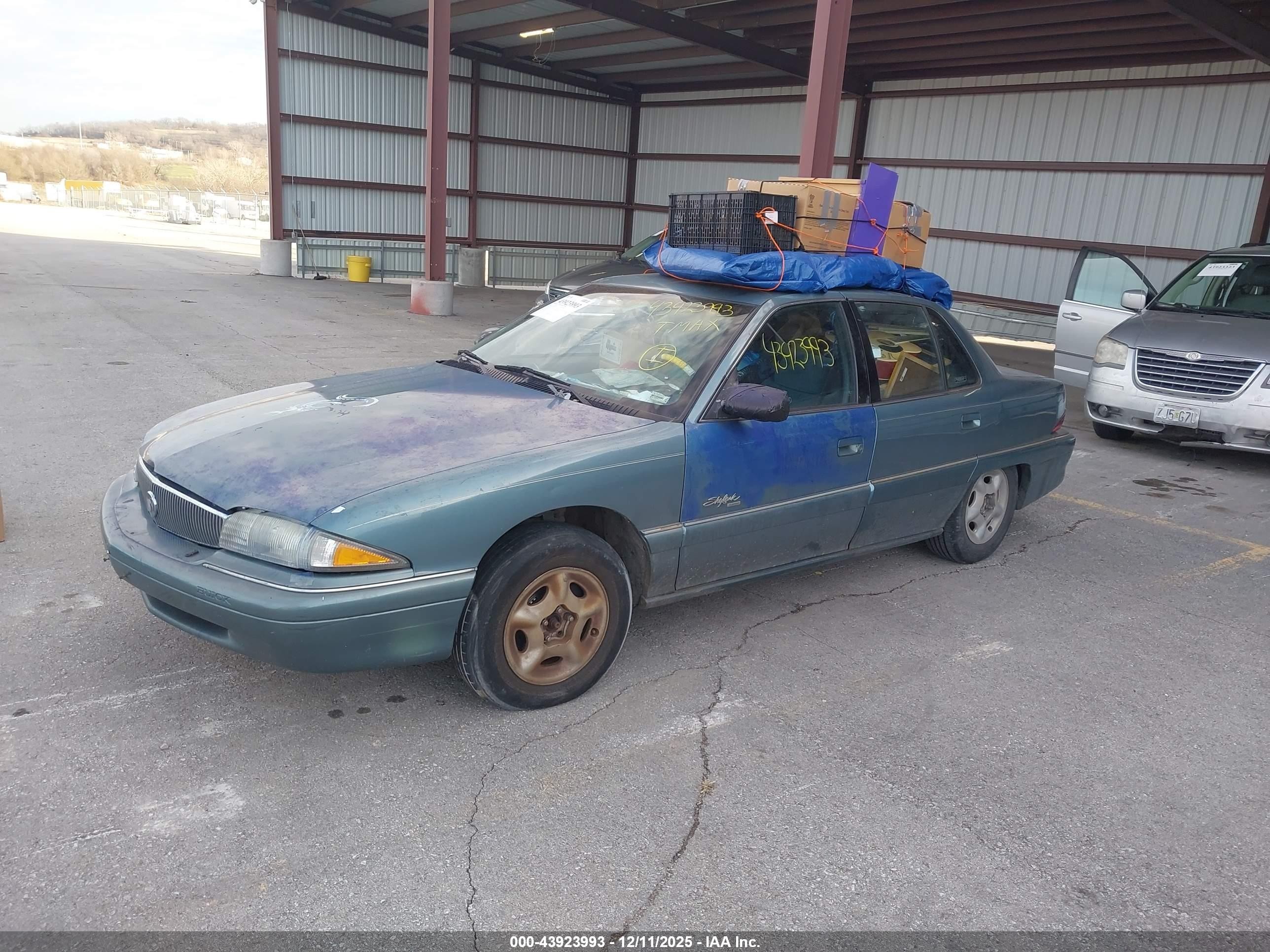 1997 Buick Skylark Custom Green vin: 1G4NJ52M9VC445175