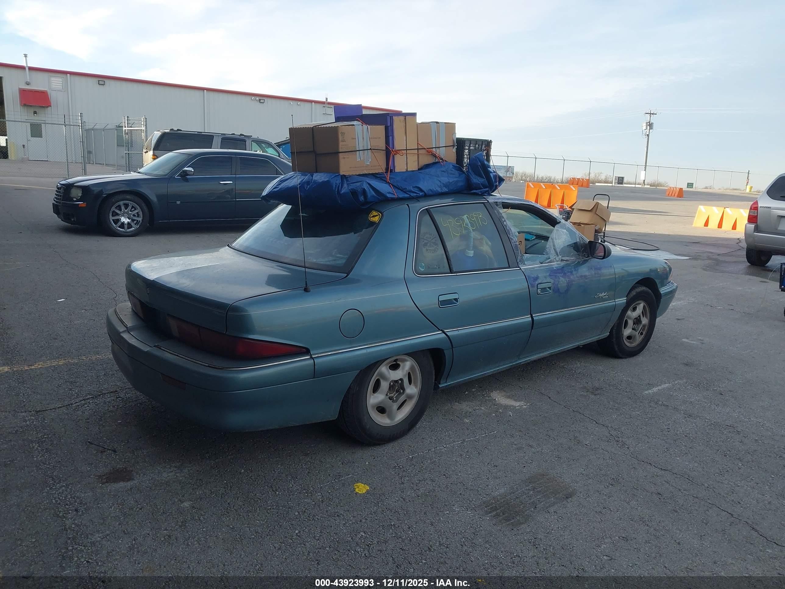 1997 Buick Skylark Custom Green vin: 1G4NJ52M9VC445175