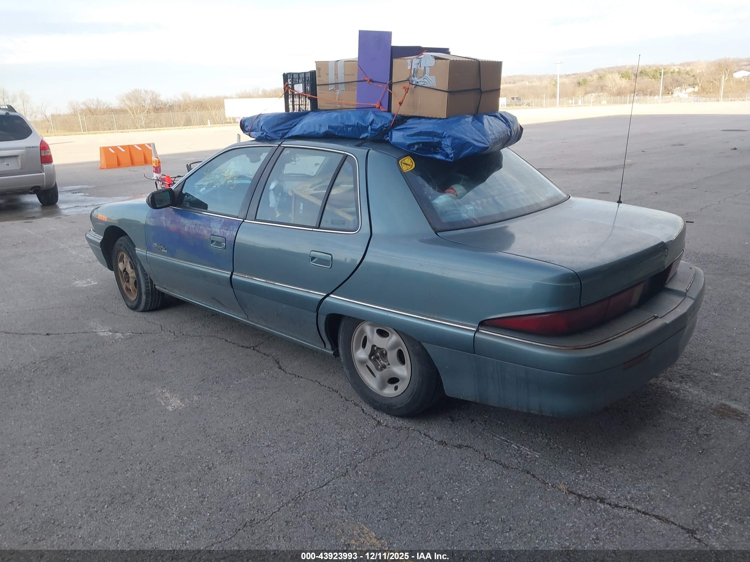 1997 Buick Skylark Custom Green vin: 1G4NJ52M9VC445175
