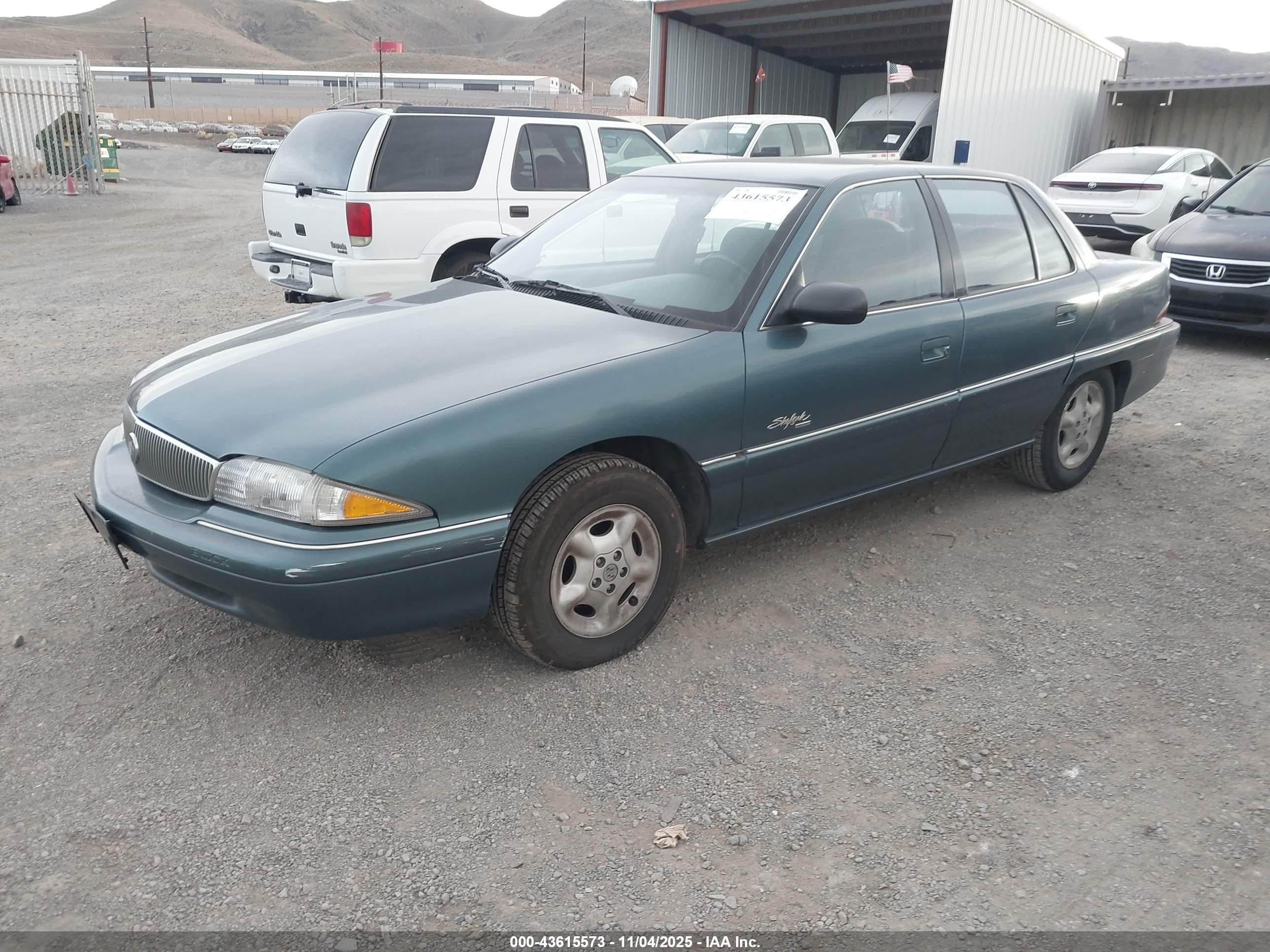 1997 Buick Skylark Custom Green vin: 1G4NJ52M9VC451848