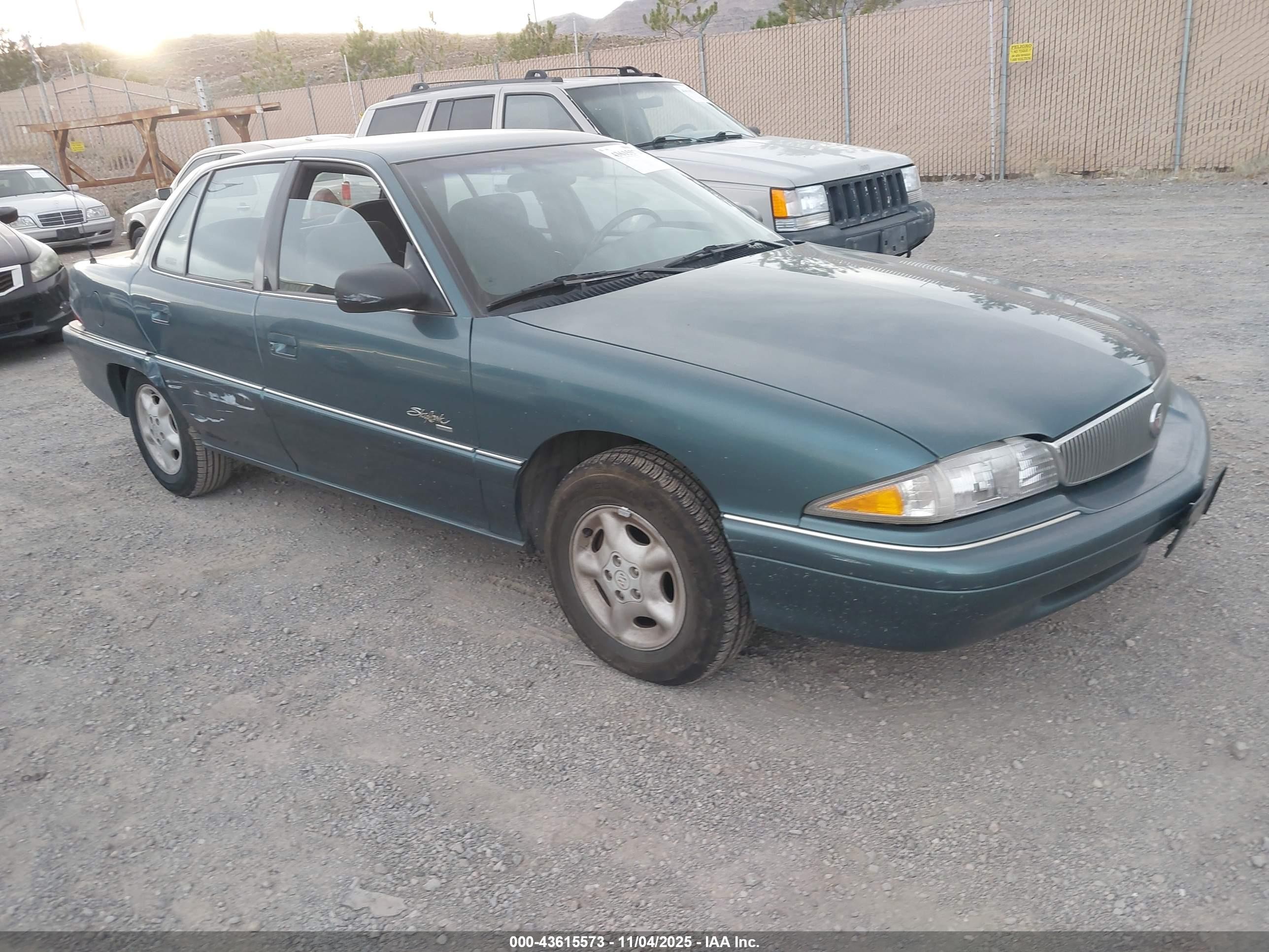 1997 Buick Skylark Custom Green vin: 1G4NJ52M9VC451848