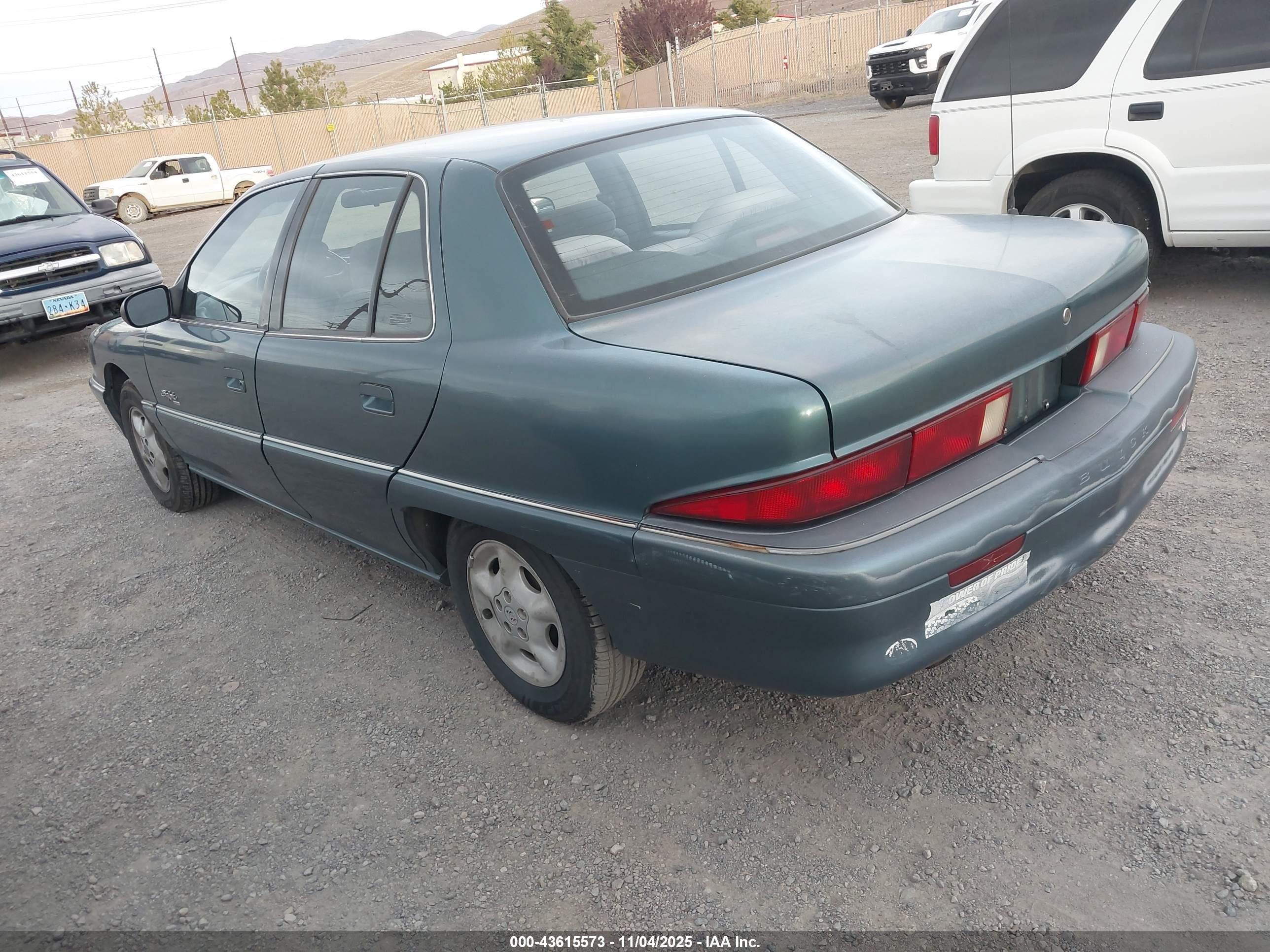 1997 Buick Skylark Custom Green vin: 1G4NJ52M9VC451848
