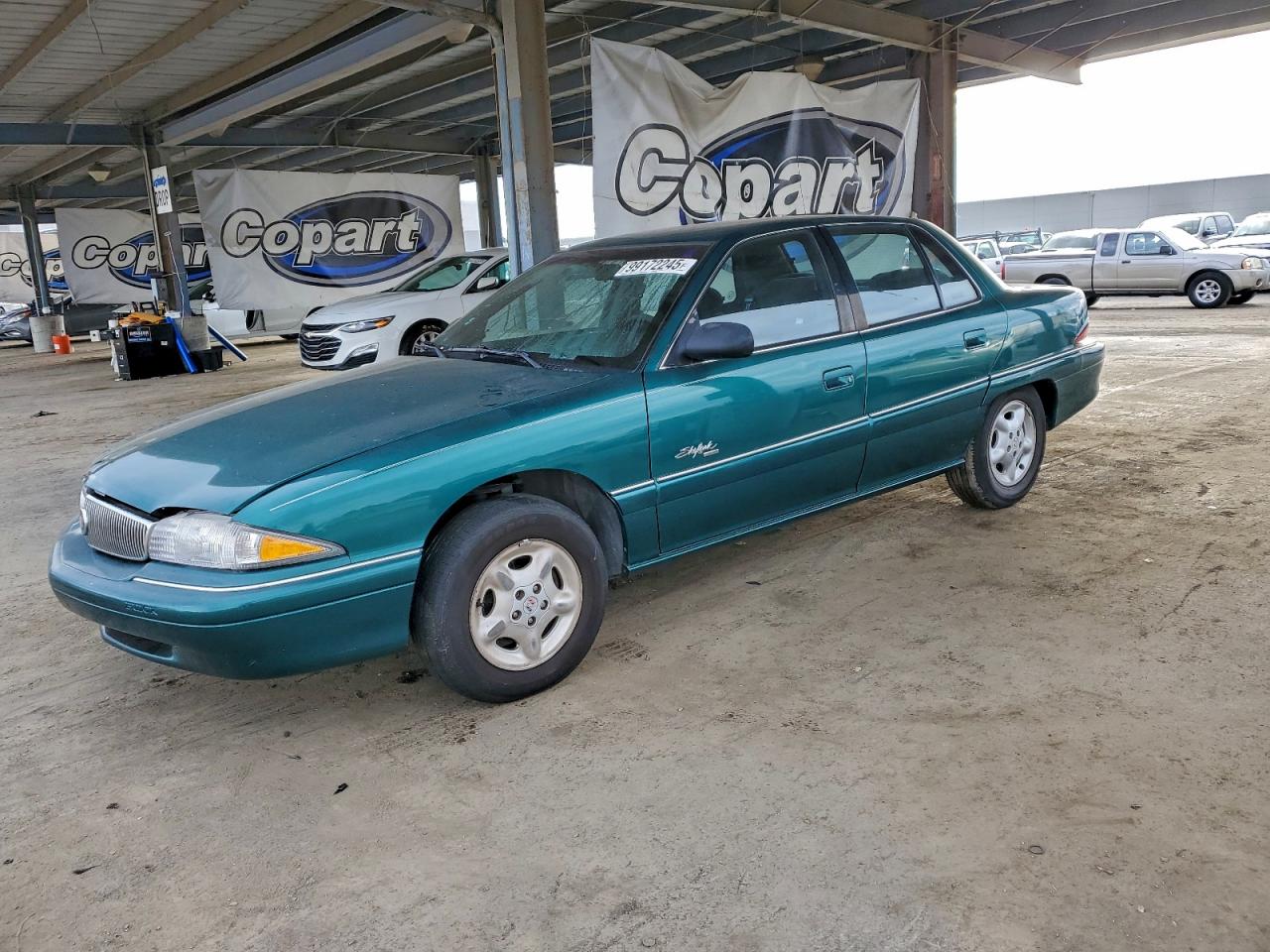 1997 Buick Skylark Gran Sport Green vin: 1G4NJ52M9VC453633