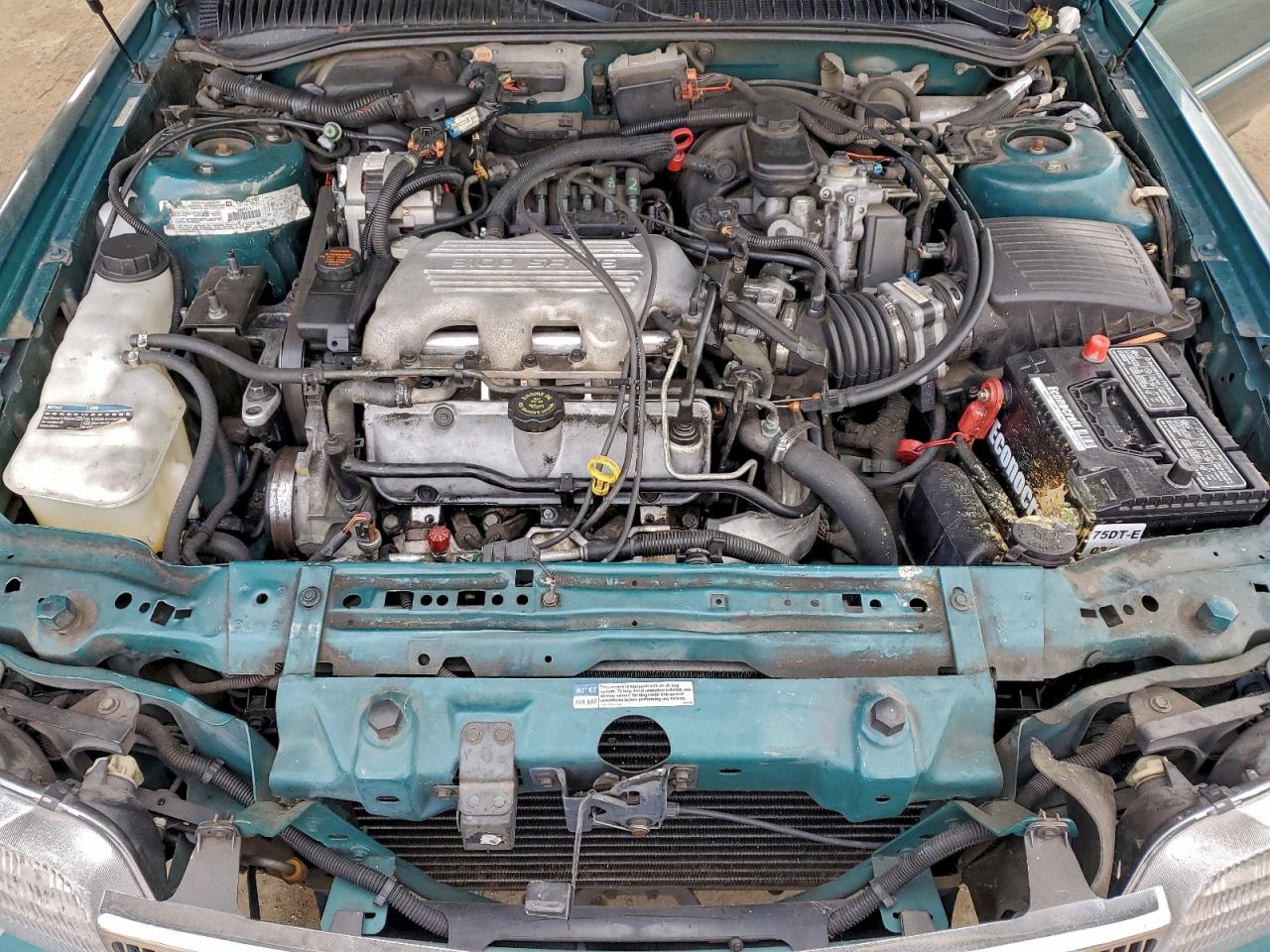 1997 Buick Skylark Gran Sport Green vin: 1G4NJ52M9VC453633