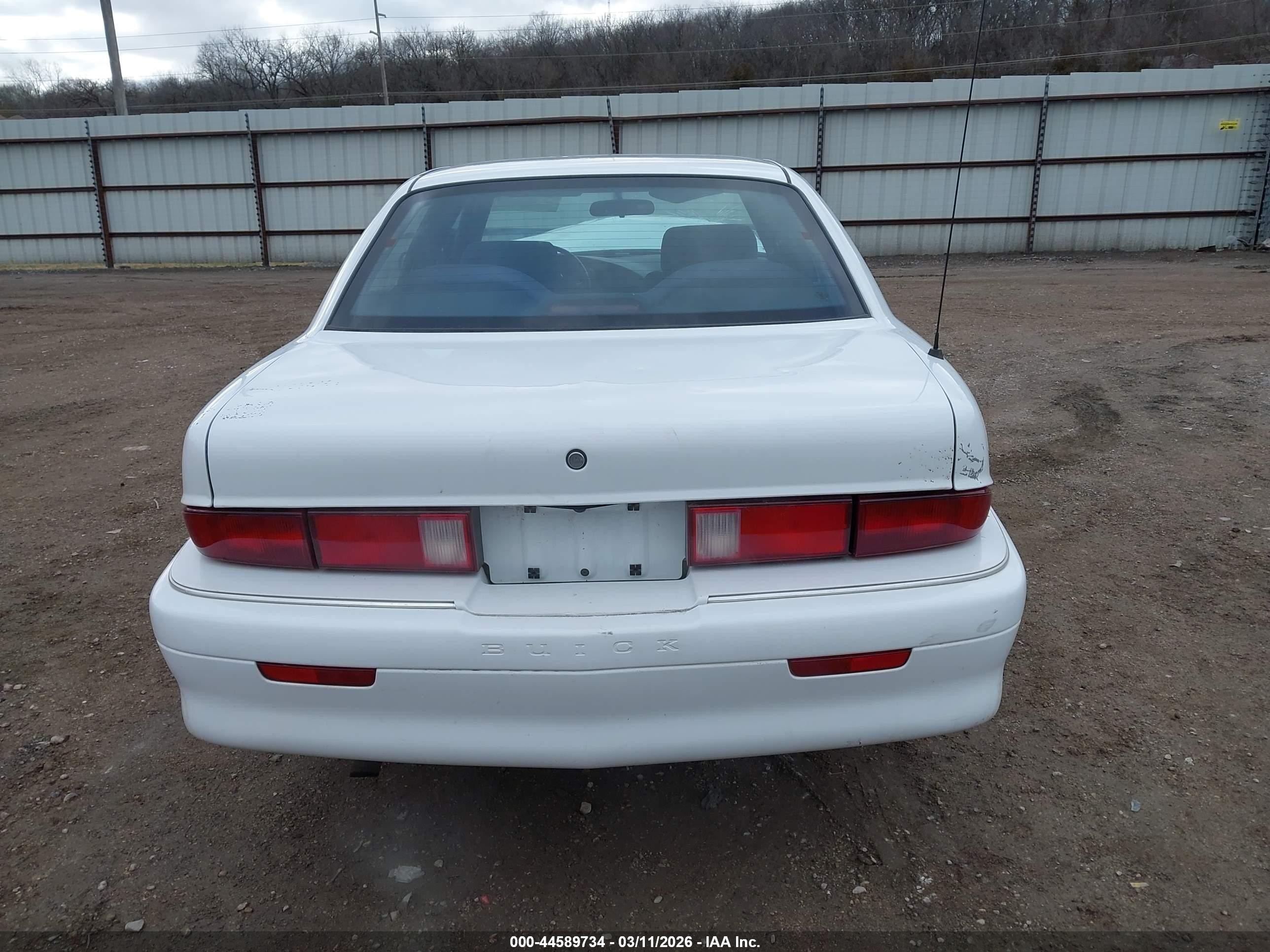 1998 Buick Skylark Custom   White vin: 1G4NJ52M9WC409939