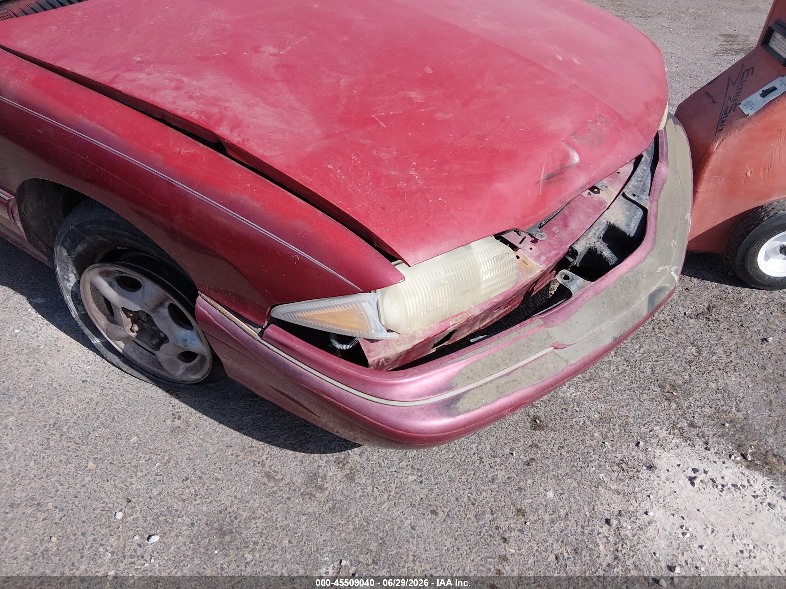 1998 Buick Skylark Custom   Maroon vin: 1G4NJ52MXWC411263
