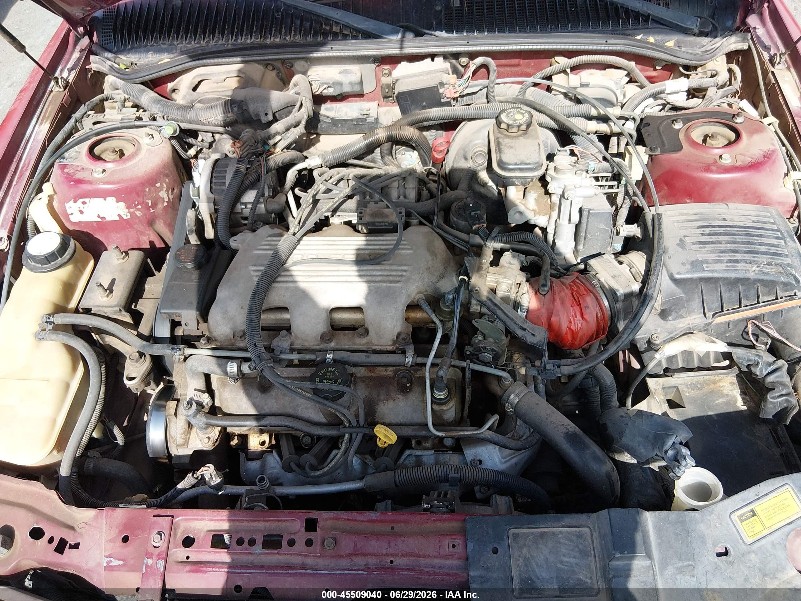 1998 Buick Skylark Custom   Maroon vin: 1G4NJ52MXWC411263