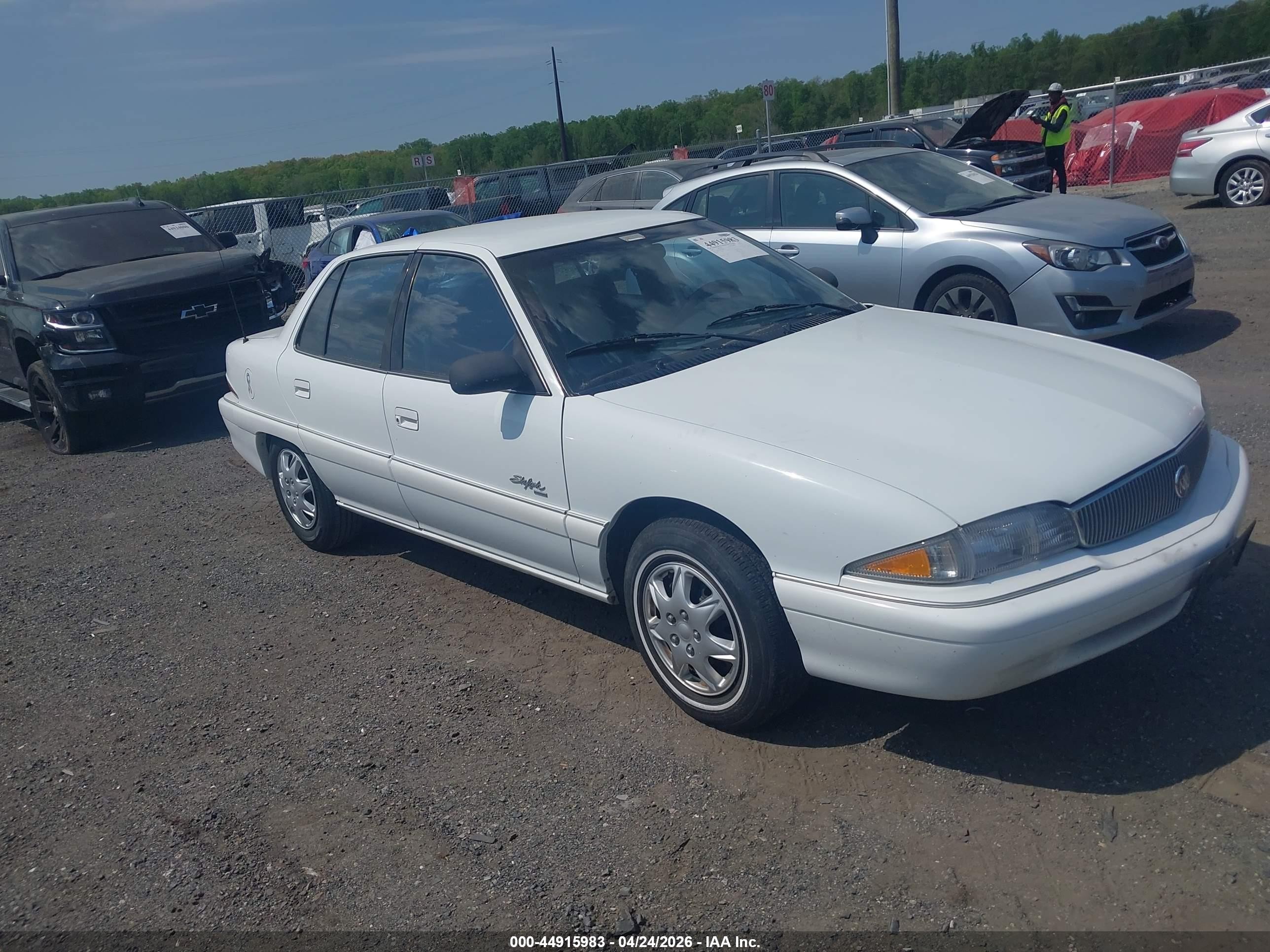 1997 Buick Skylark Custom Белый vin: 1G4NJ52T0VC428952