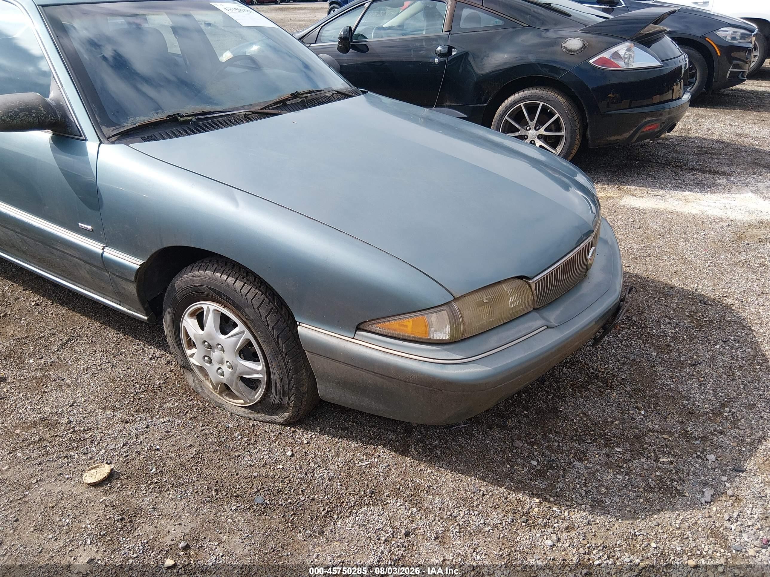 1997 Buick Skylark Custom Light Blue vin: 1G4NJ52T1VC436896