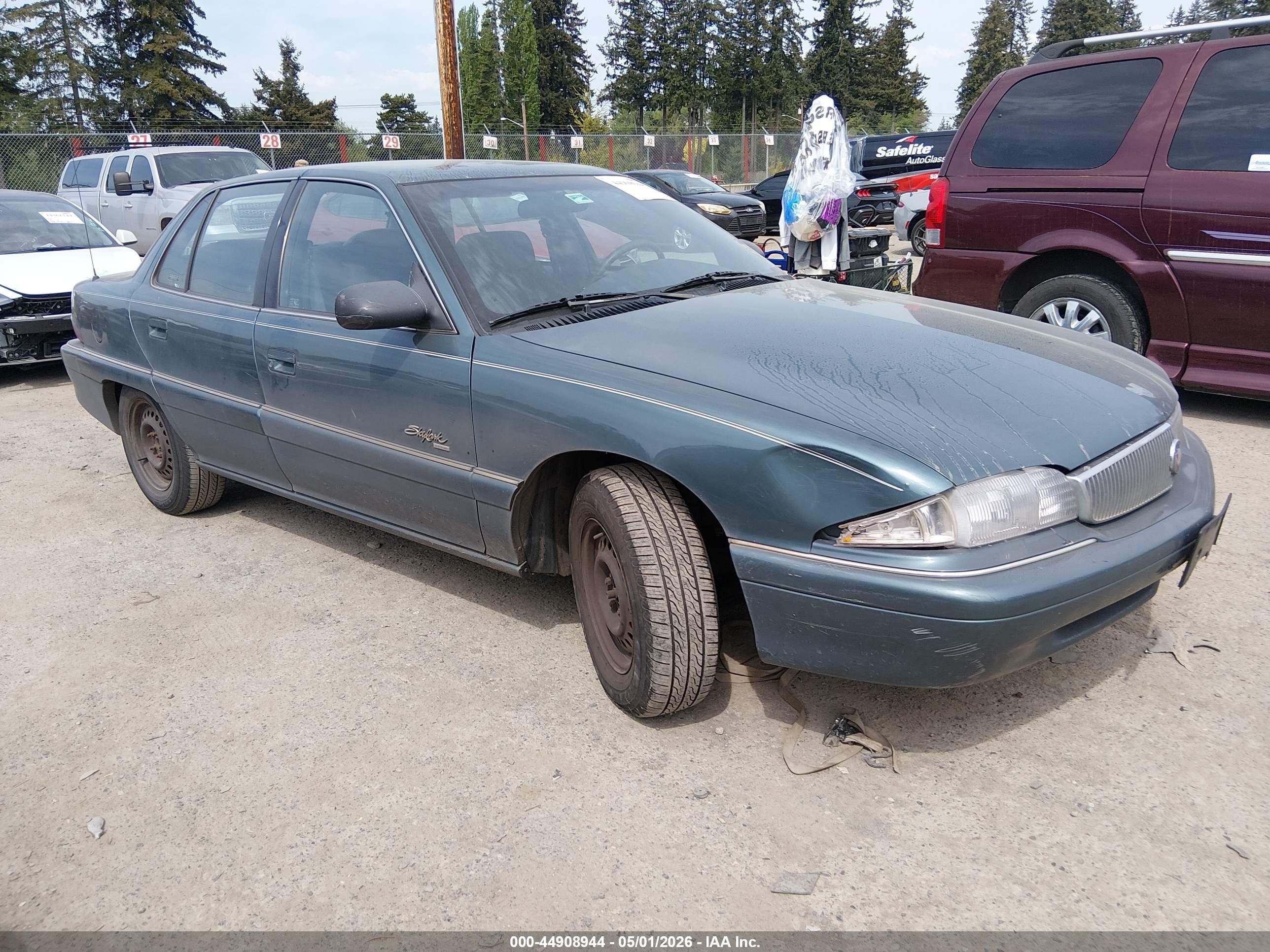 1997 Buick Skylark Custom Green vin: 1G4NJ52T4VC423172