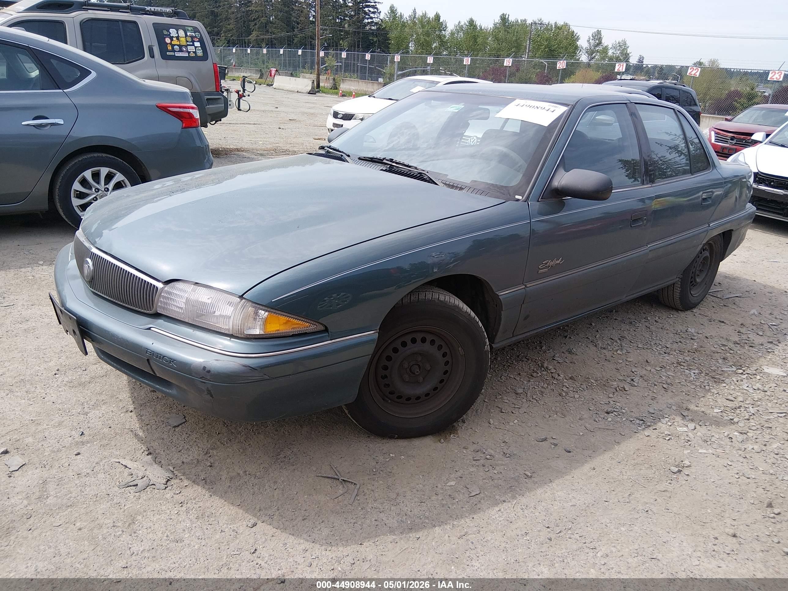 1997 Buick Skylark Custom Green vin: 1G4NJ52T4VC423172