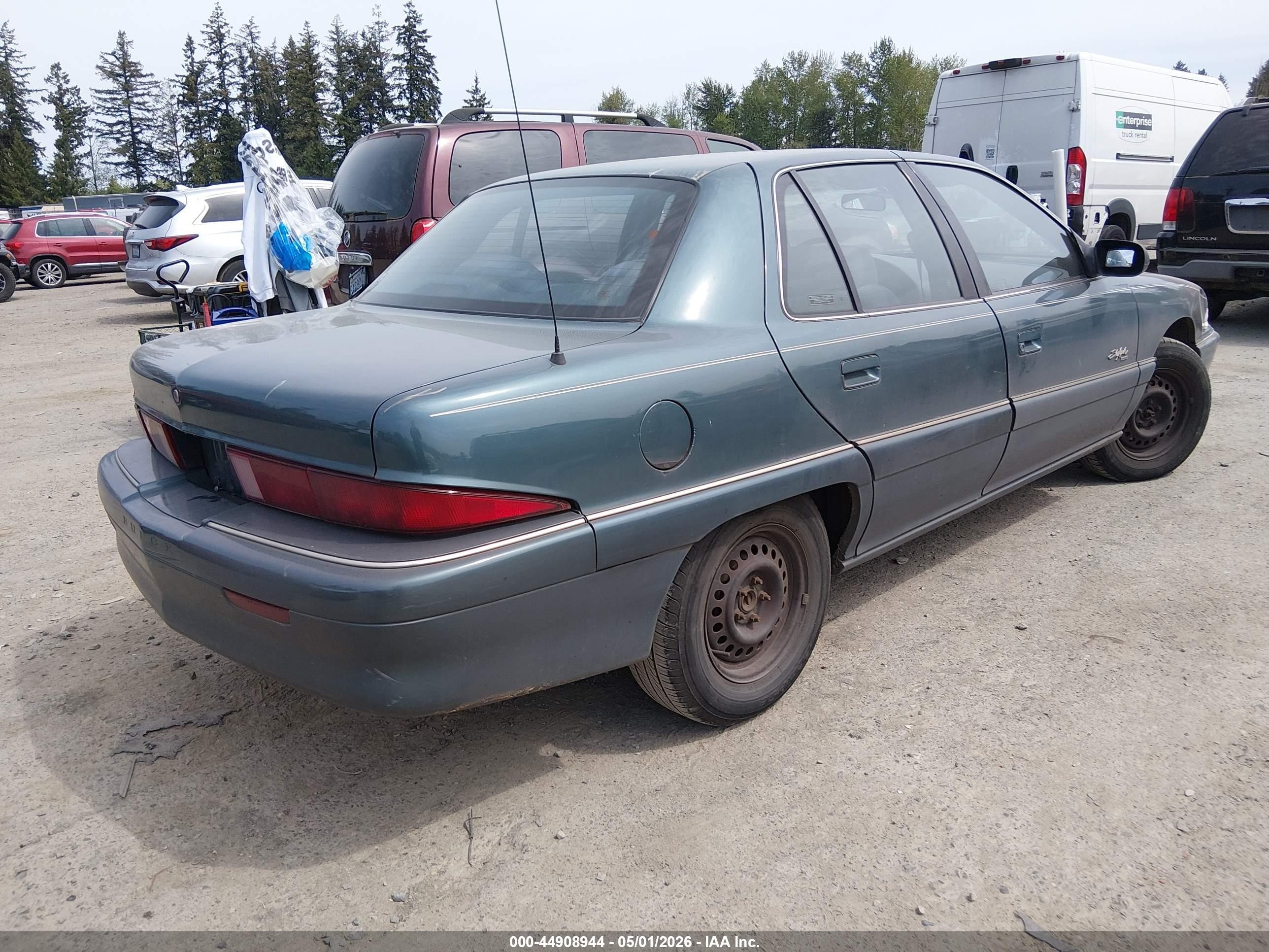 1997 Buick Skylark Custom Green vin: 1G4NJ52T4VC423172