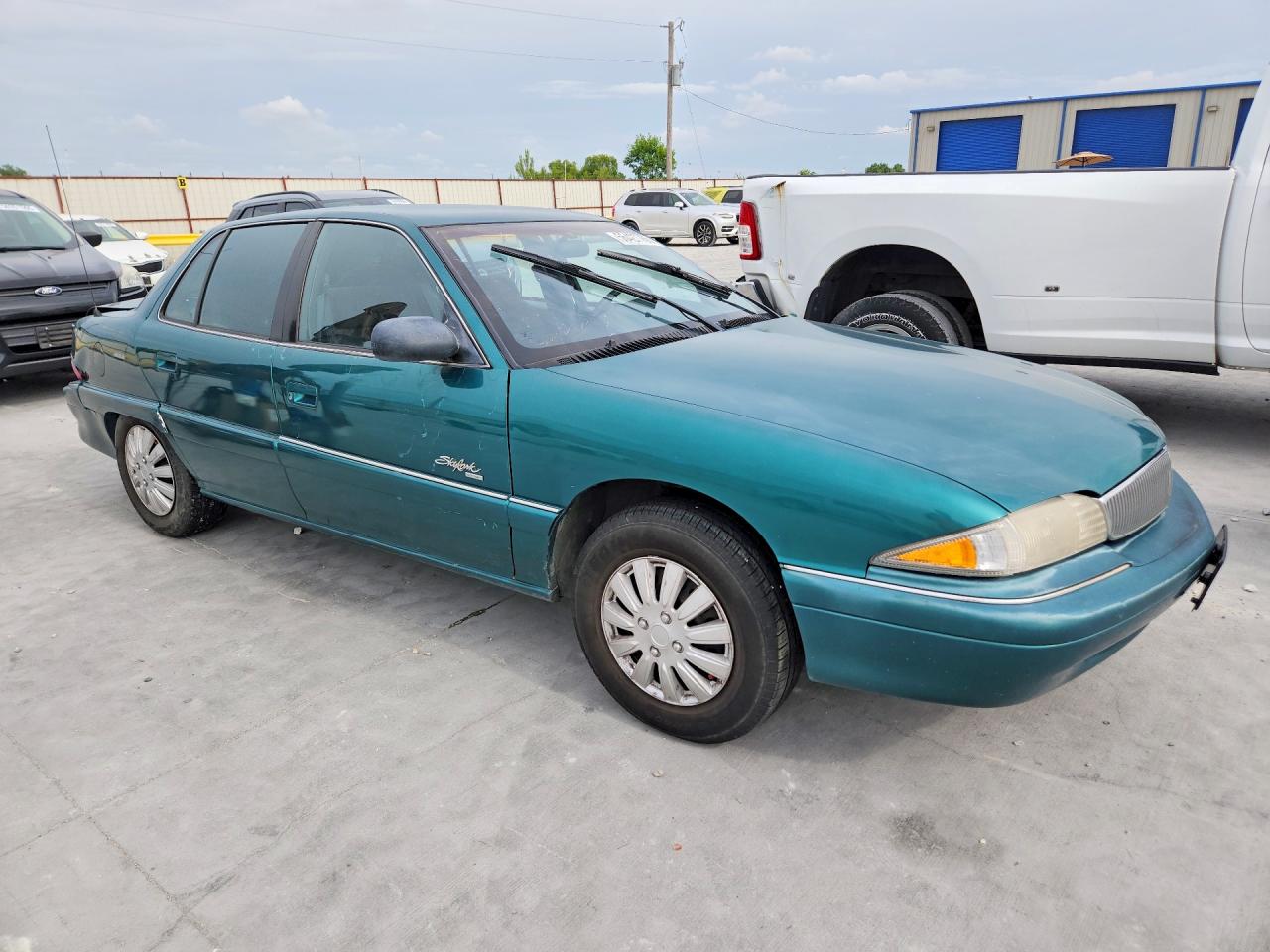 1997 Buick Skylark Custom Green vin: 1G4NJ52T4VC430722