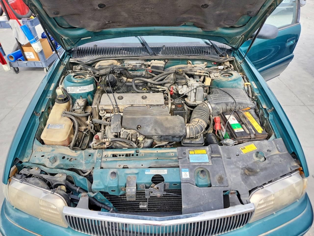 1997 Buick Skylark Custom Green vin: 1G4NJ52T4VC430722