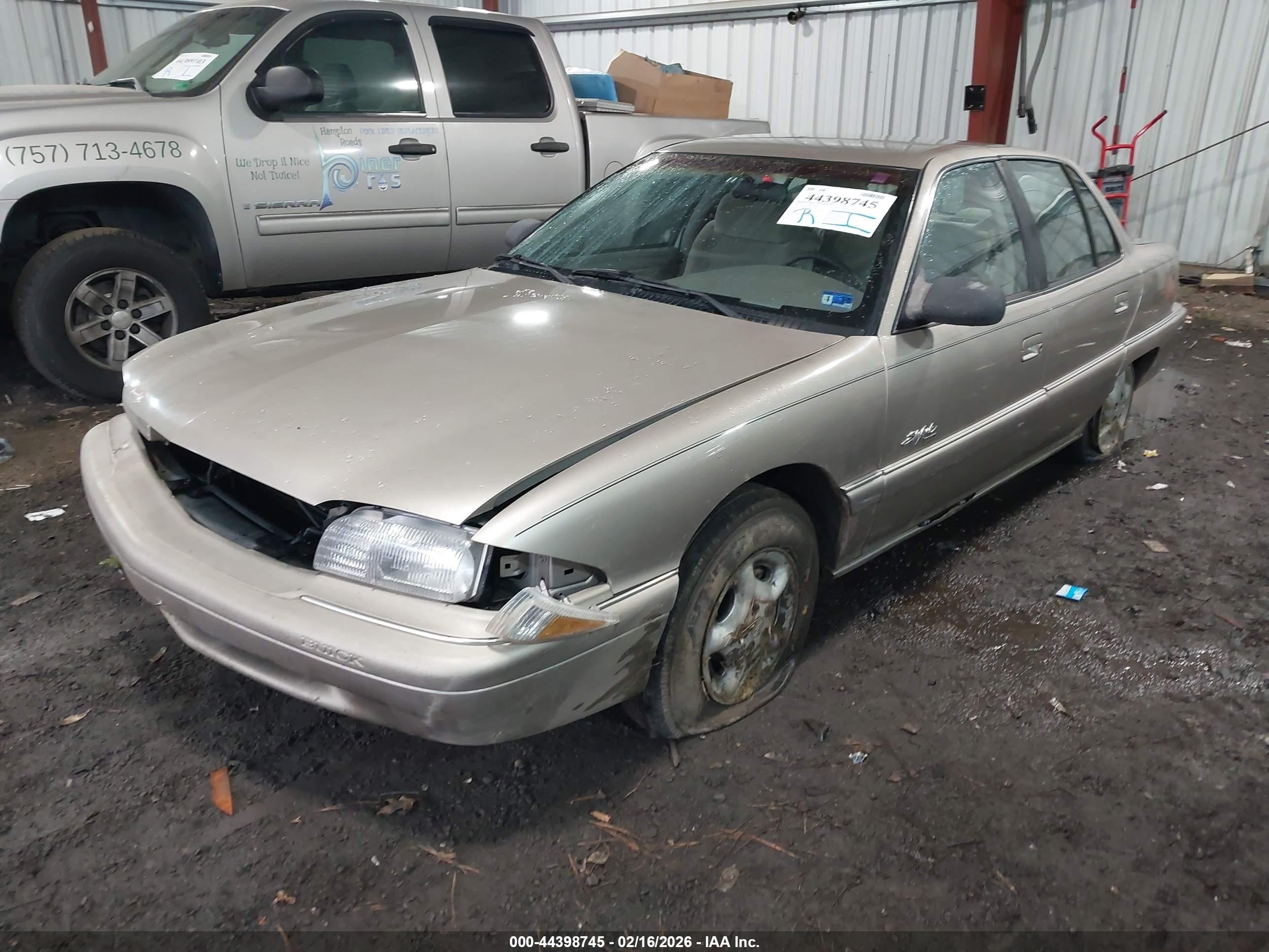 1997 Buick Skylark Custom Beige vin: 1G4NJ52T7VC410416