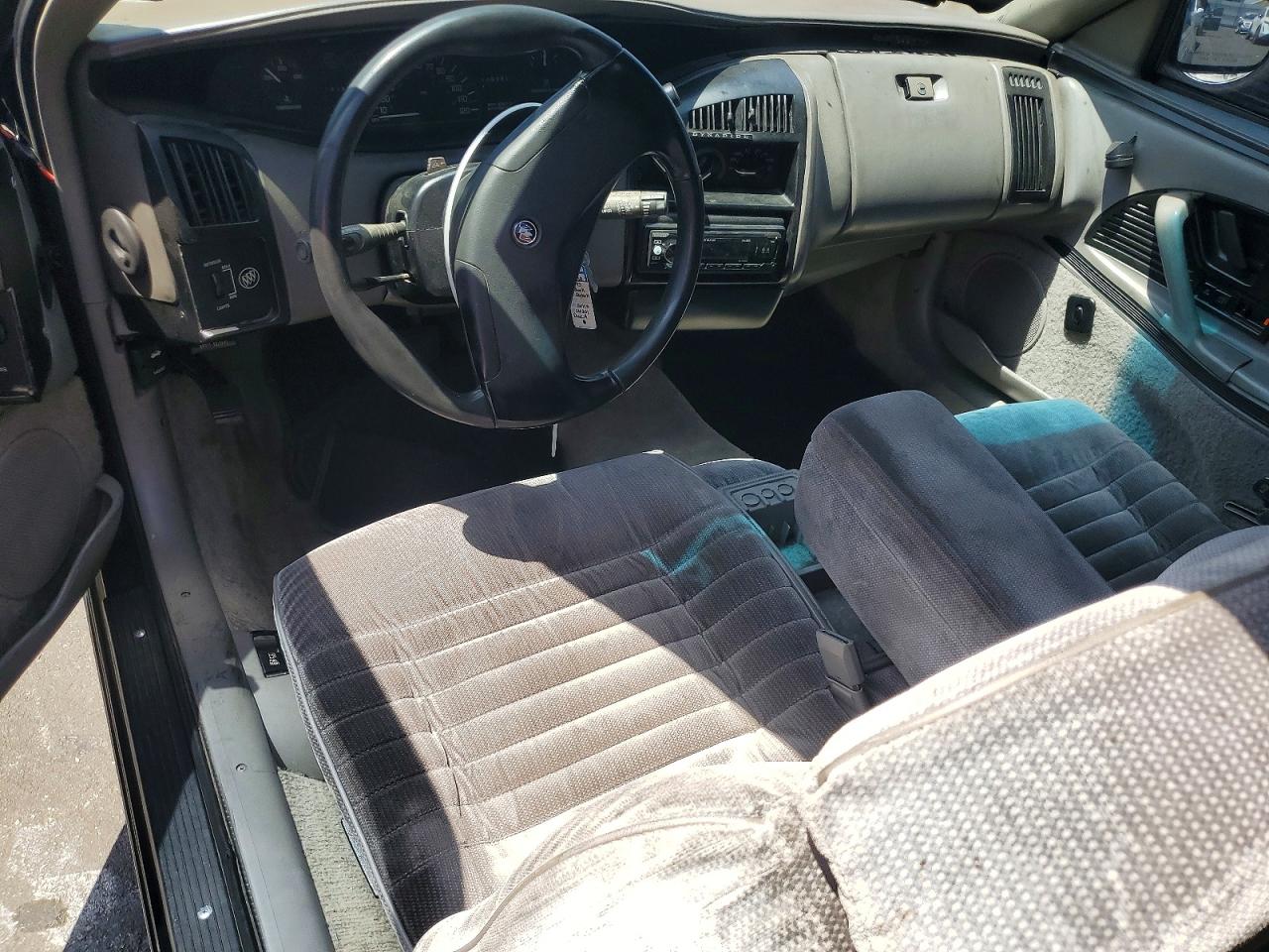 1993 Buick Skylark Custom Black vin: 1G4NV14N9PC261201
