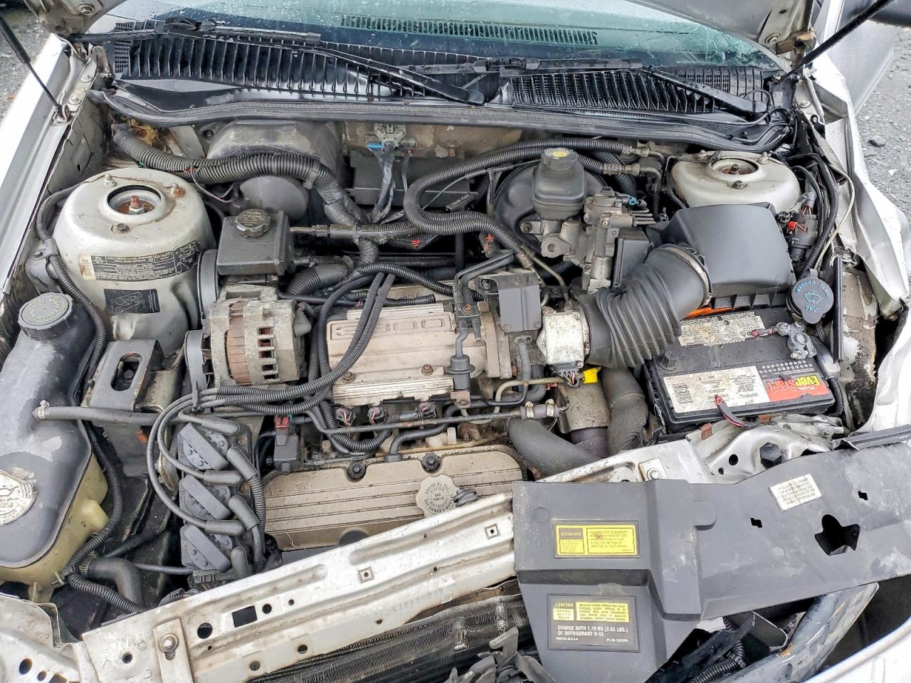 1993 Buick Skylark Custom Silver vin: 1G4NV51N6PC306879
