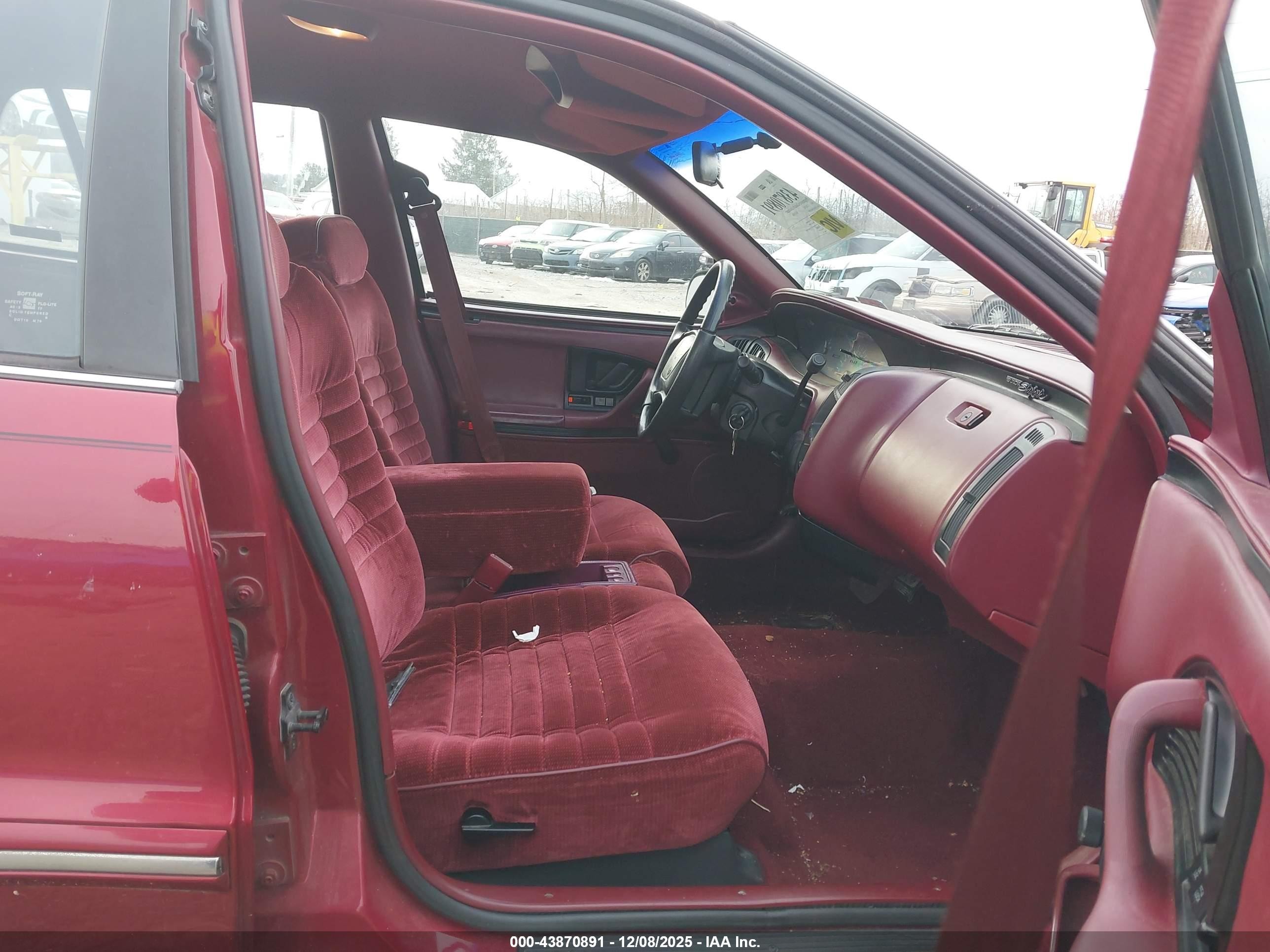 1995 Buick Skylark Gran Sport/custom/limited Red vin: 1G4NV55D4SC423807