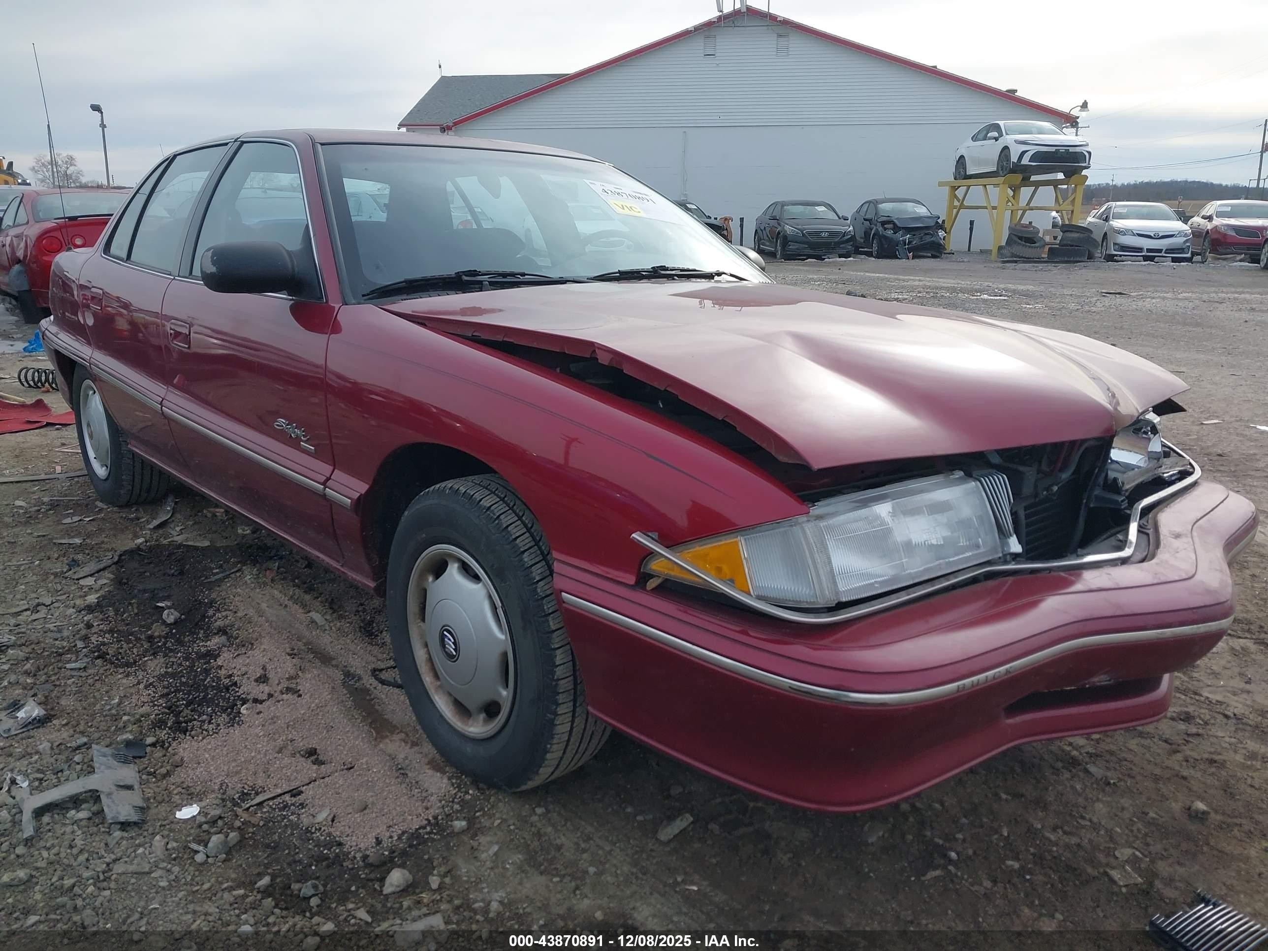 1995 Buick Skylark Gran Sport/custom/limited Red vin: 1G4NV55D4SC423807