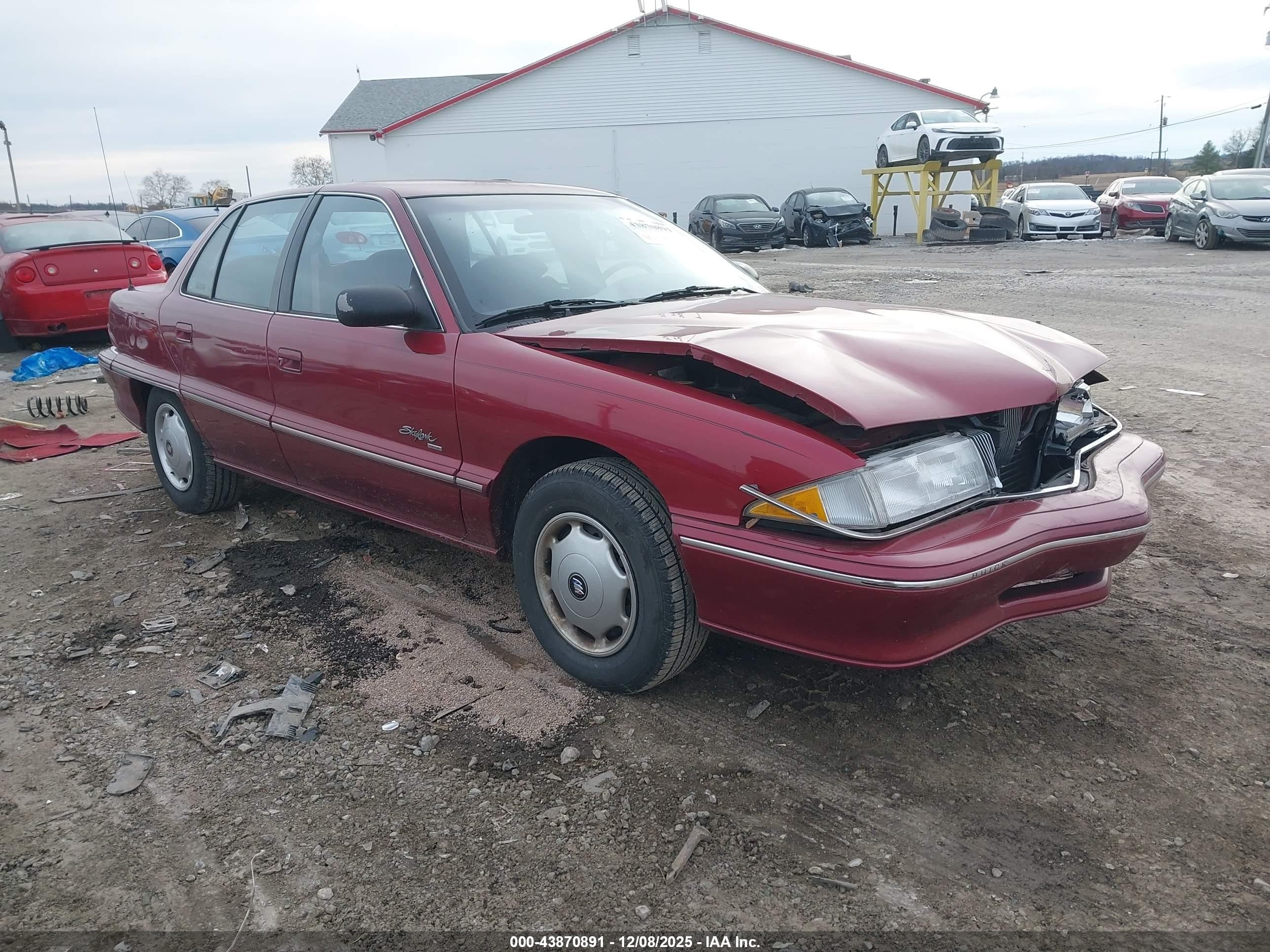 1995 Buick Skylark Gran Sport/custom/limited Red vin: 1G4NV55D4SC423807