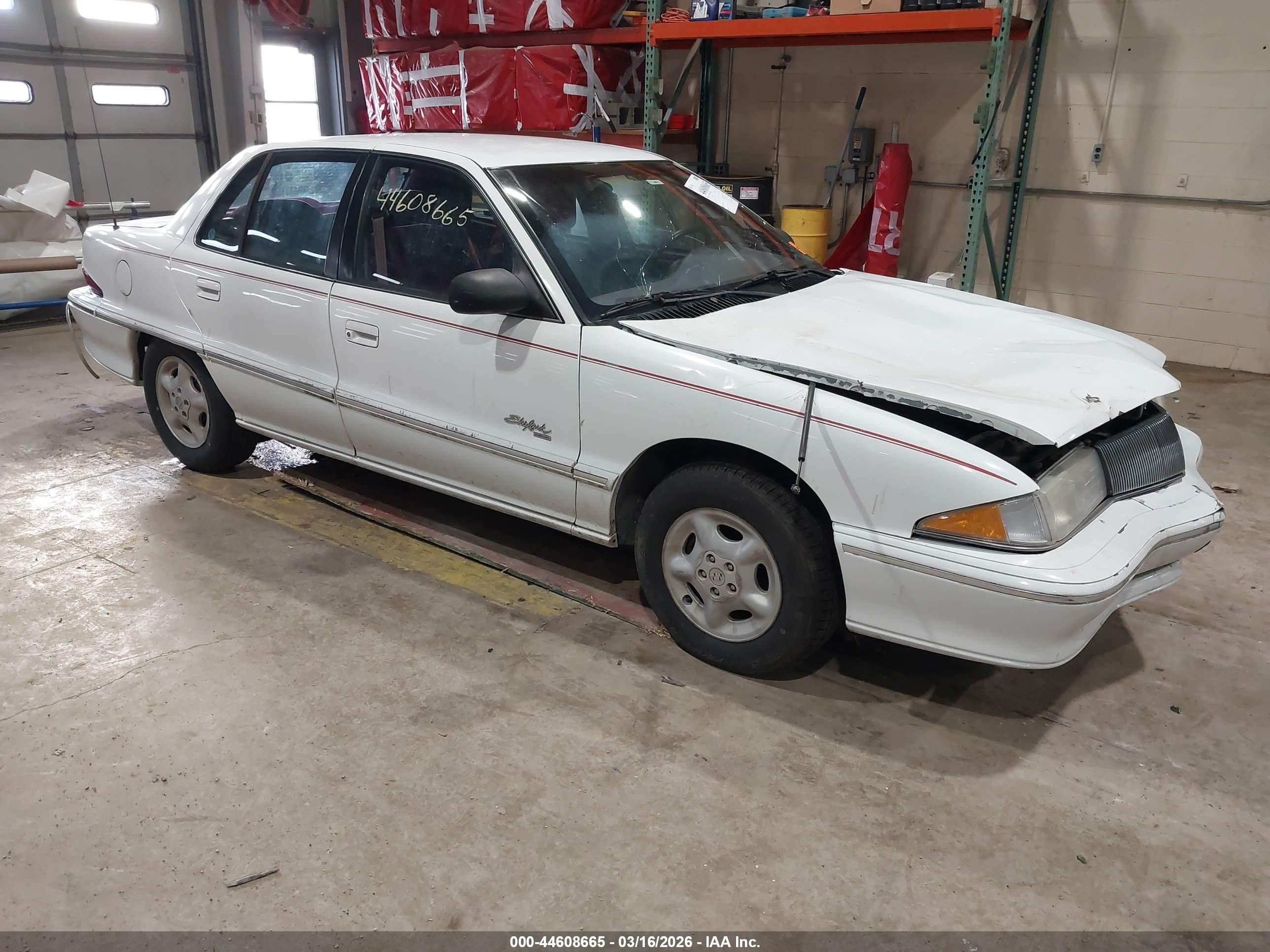1995 Buick Skylark Gran Sport/custom/limited White vin: 1G4NV55M0SC445996