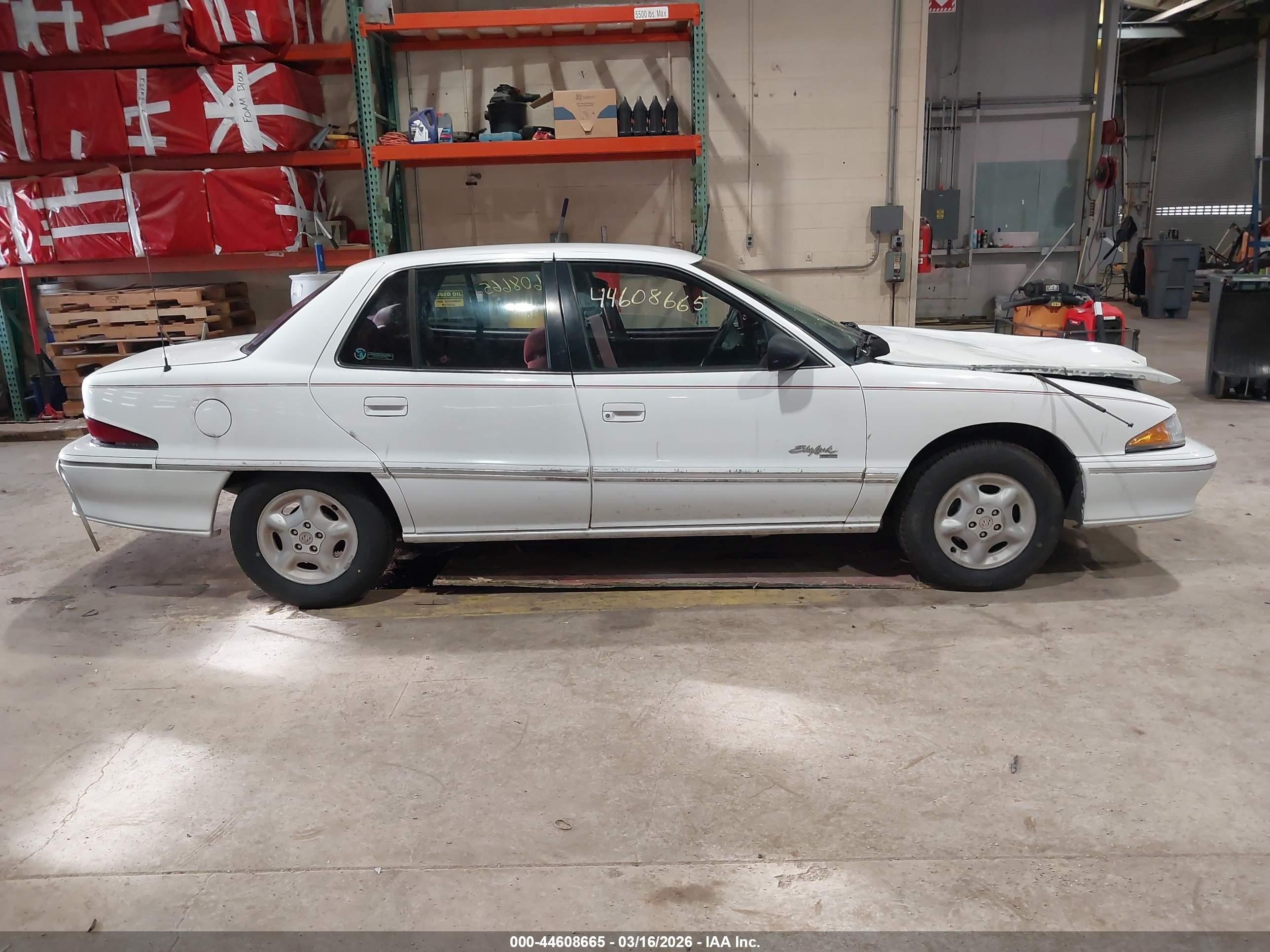 1995 Buick Skylark Gran Sport/custom/limited White vin: 1G4NV55M0SC445996