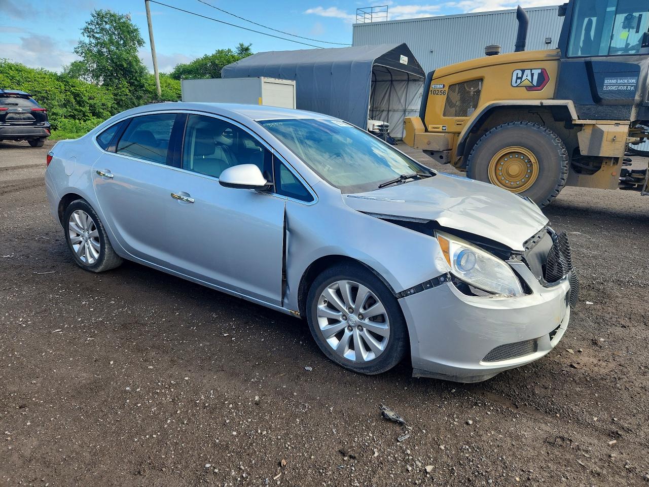 2013 Buick Verano Silver vin: 1G4PN5SK6D4171616