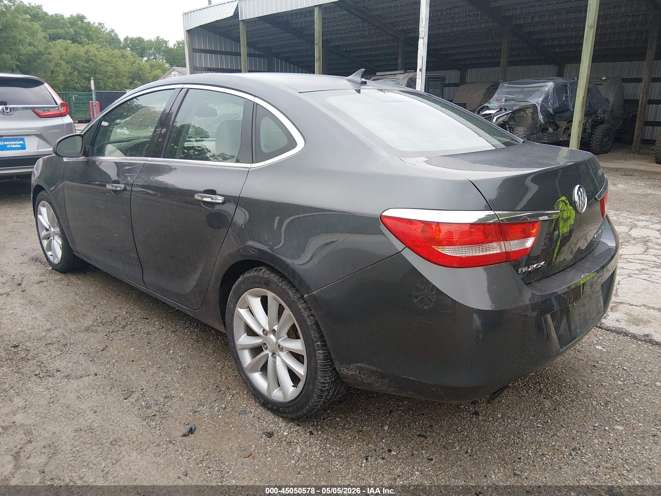 2013 Buick Verano   Серый vin: 1G4PP5SK0D4118954