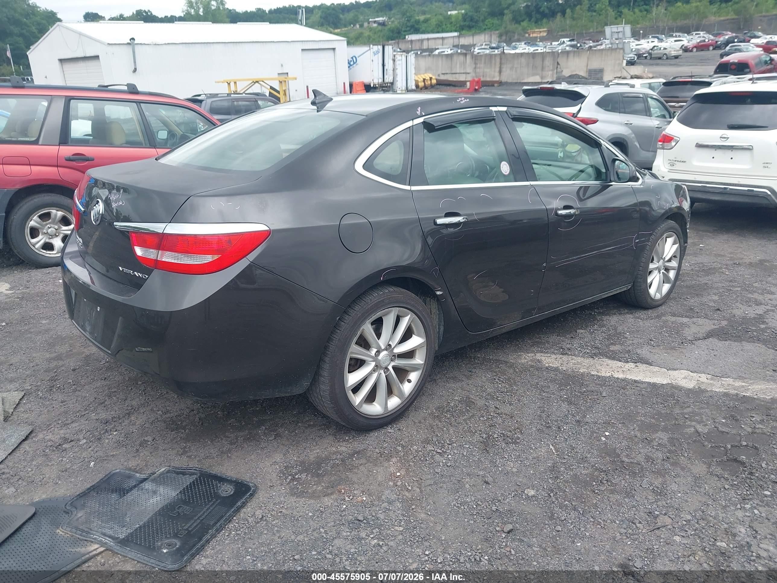 2013 Buick Verano   Brown vin: 1G4PP5SK0D4131638