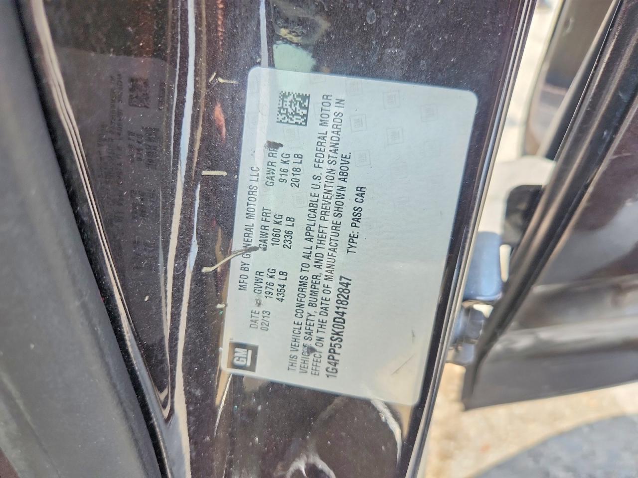 2013 Buick Verano Brown vin: 1G4PP5SK0D4182847