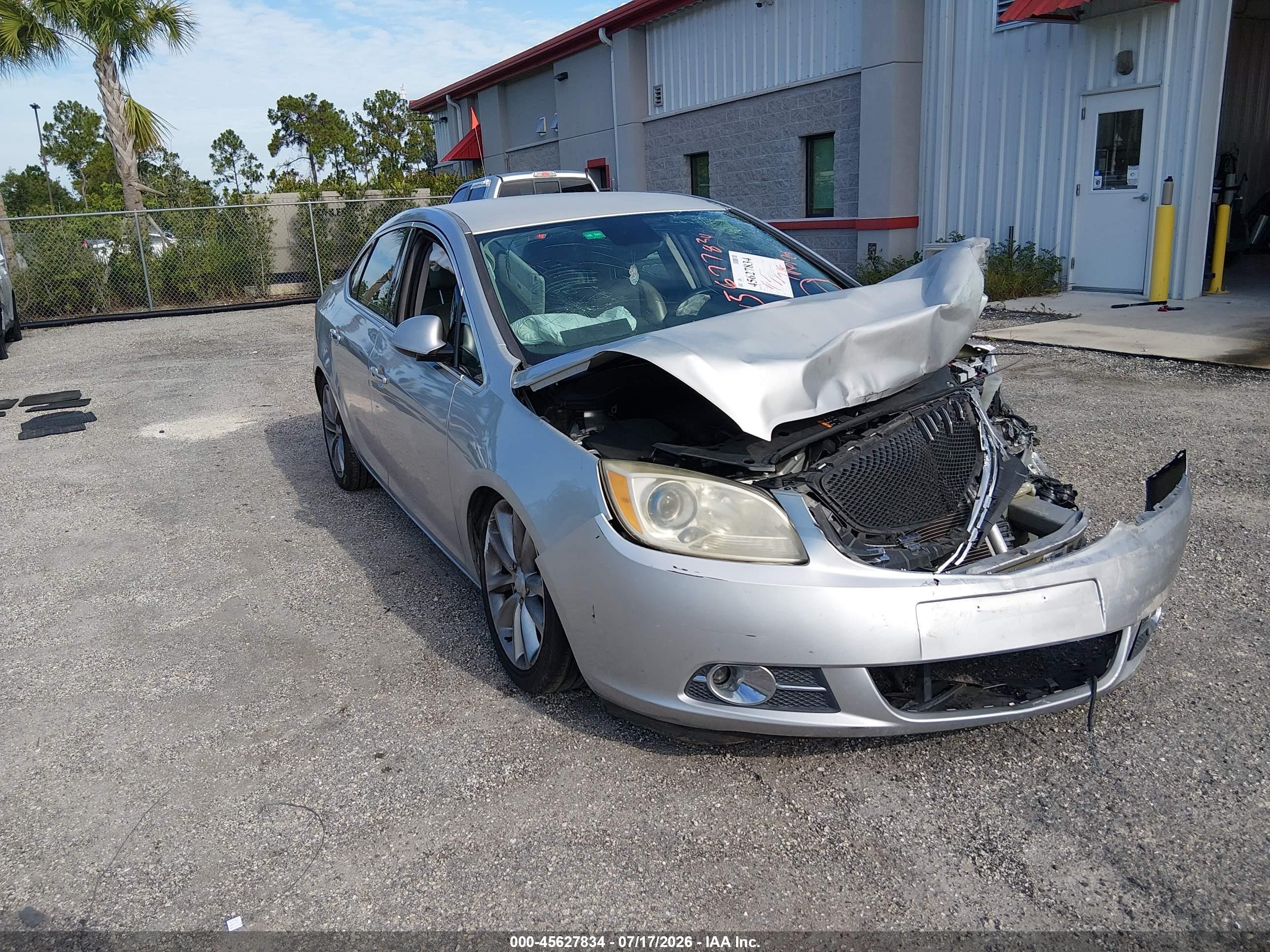2014 Buick Verano   Silver vin: 1G4PP5SK0E4233295