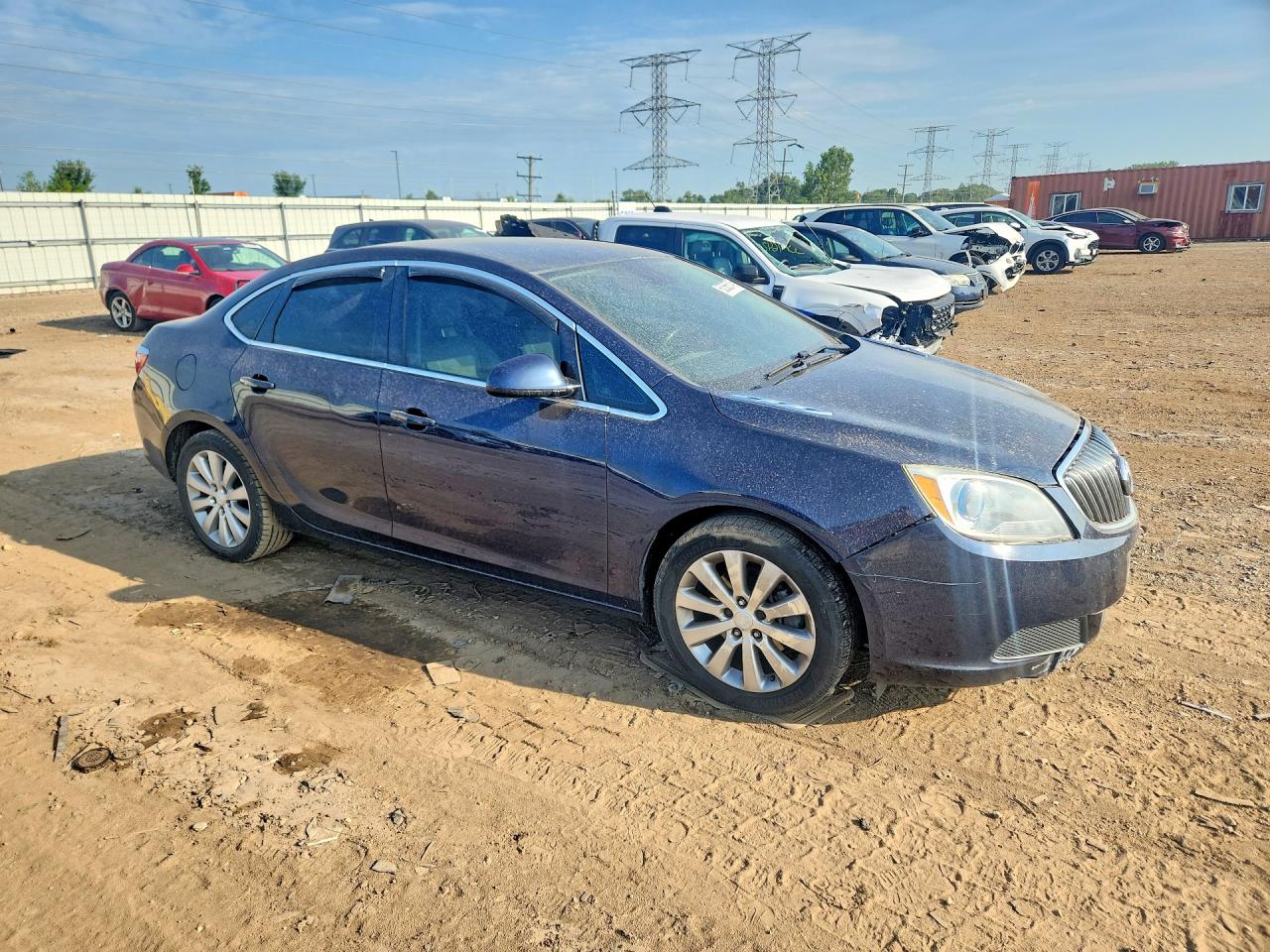 2015 Buick Verano Blue vin: 1G4PP5SK0F4172645