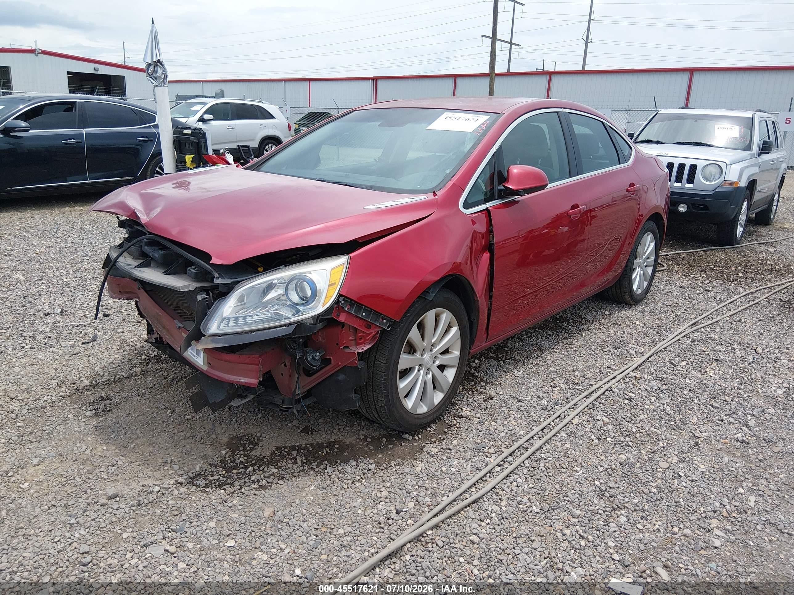 2015 Buick Verano   Red vin: 1G4PP5SK0F4211444