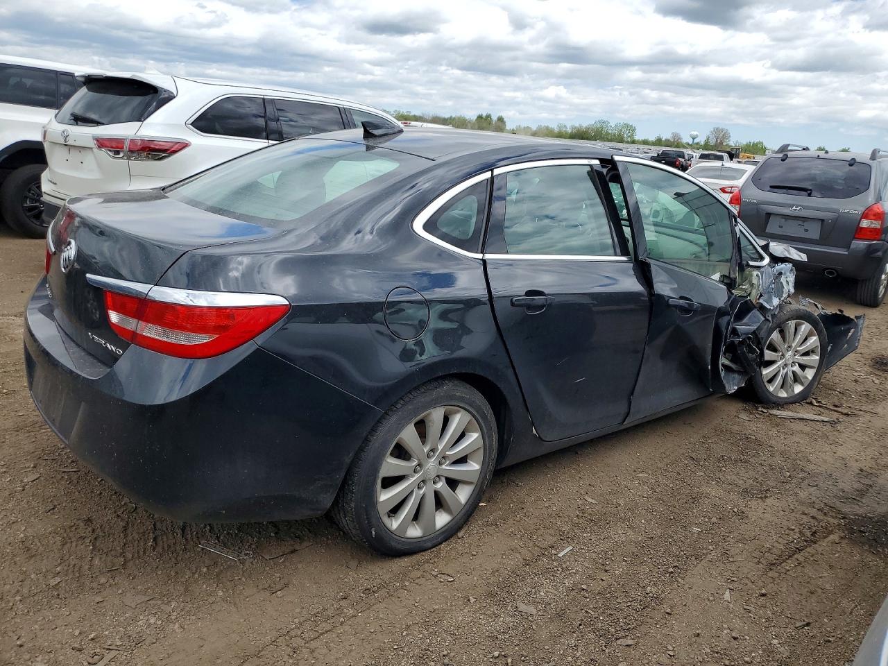 2015 Buick Verano Black vin: 1G4PP5SK0F4213825