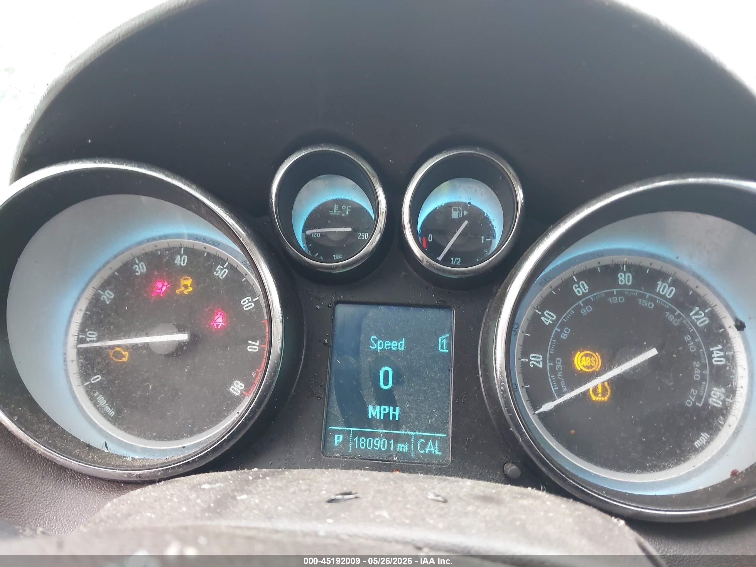 2012 Buick Verano   Белый vin: 1G4PP5SK1C4199154