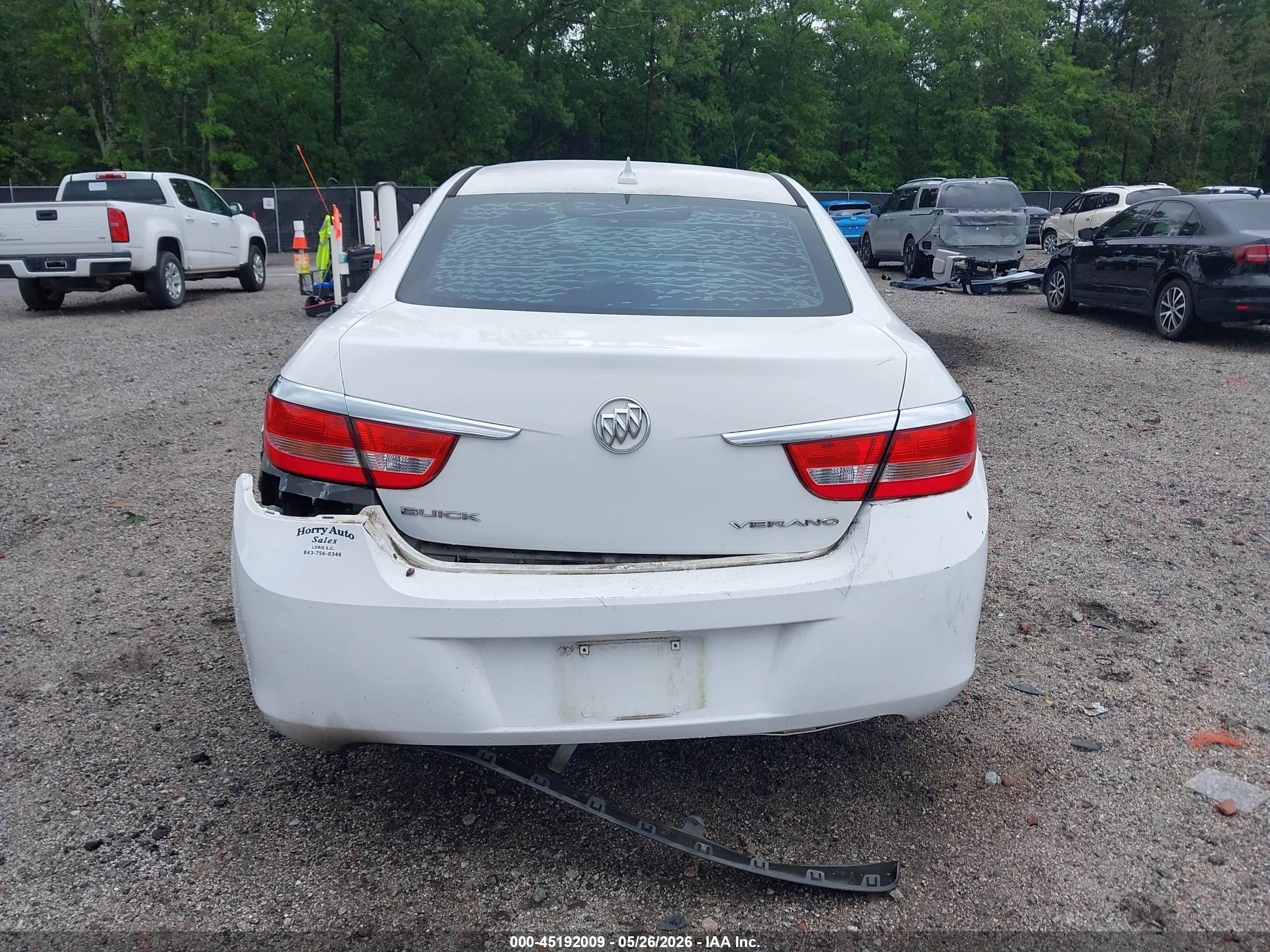 2012 Buick Verano   Белый vin: 1G4PP5SK1C4199154