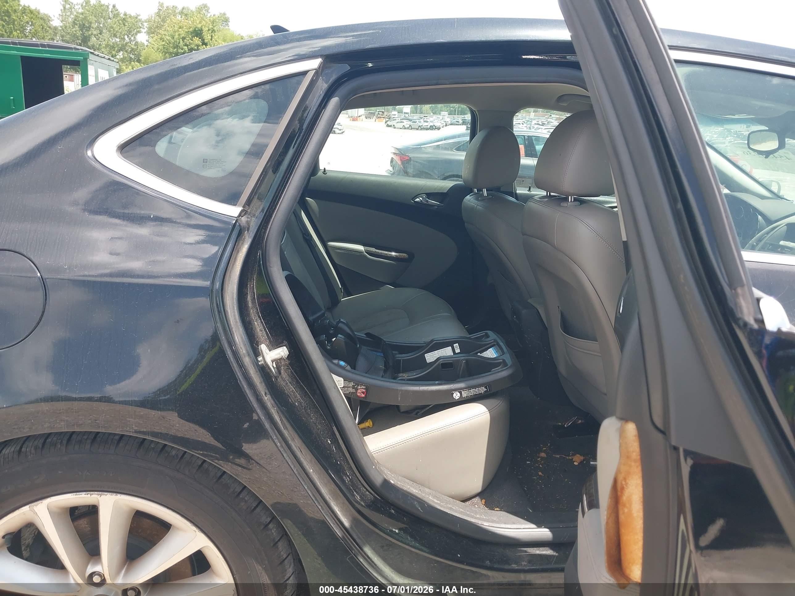 2012 Buick Verano   Black vin: 1G4PP5SK1C4214851