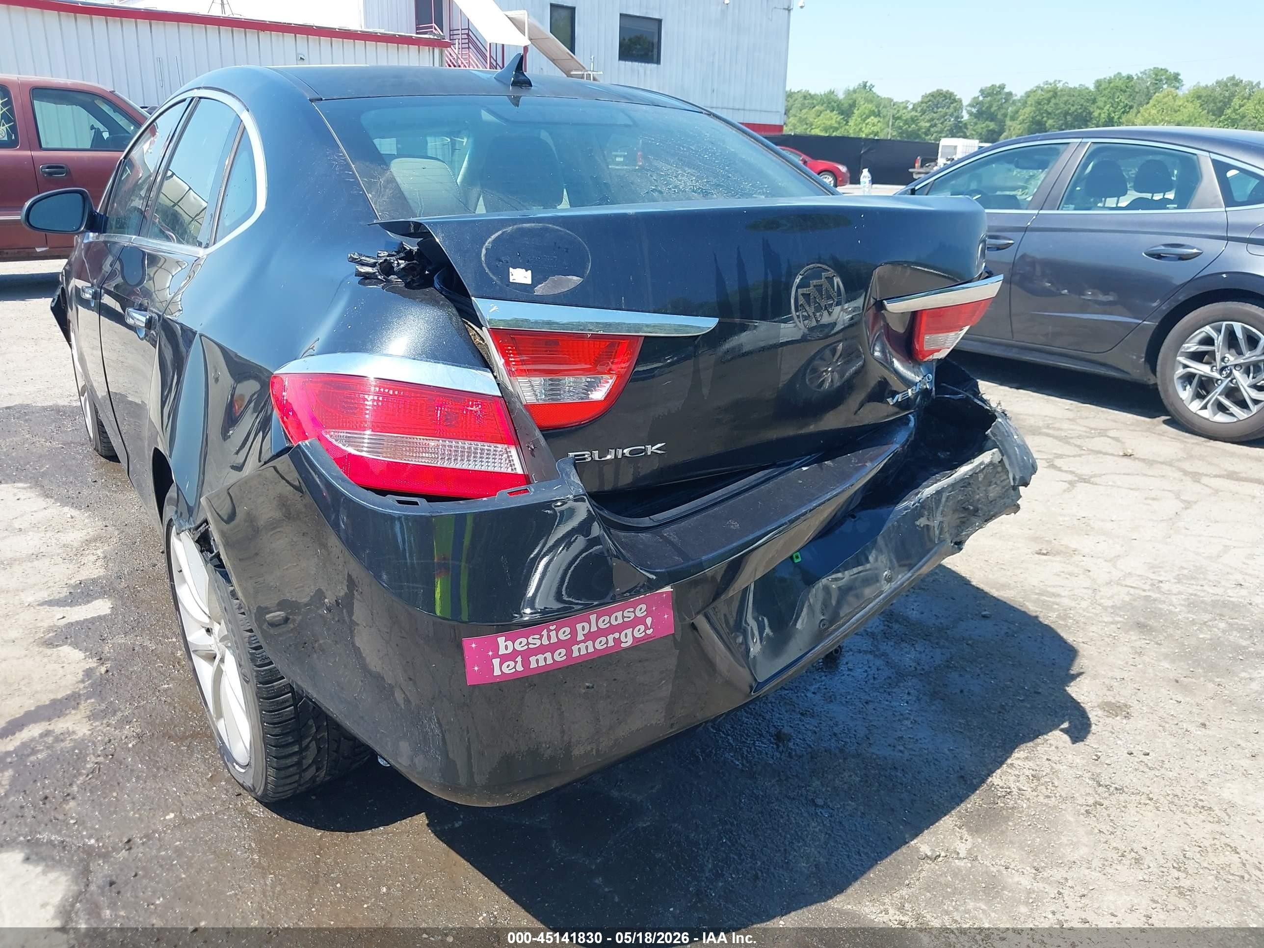 2013 Buick Verano Black vin: 1G4PP5SK1D4129929
