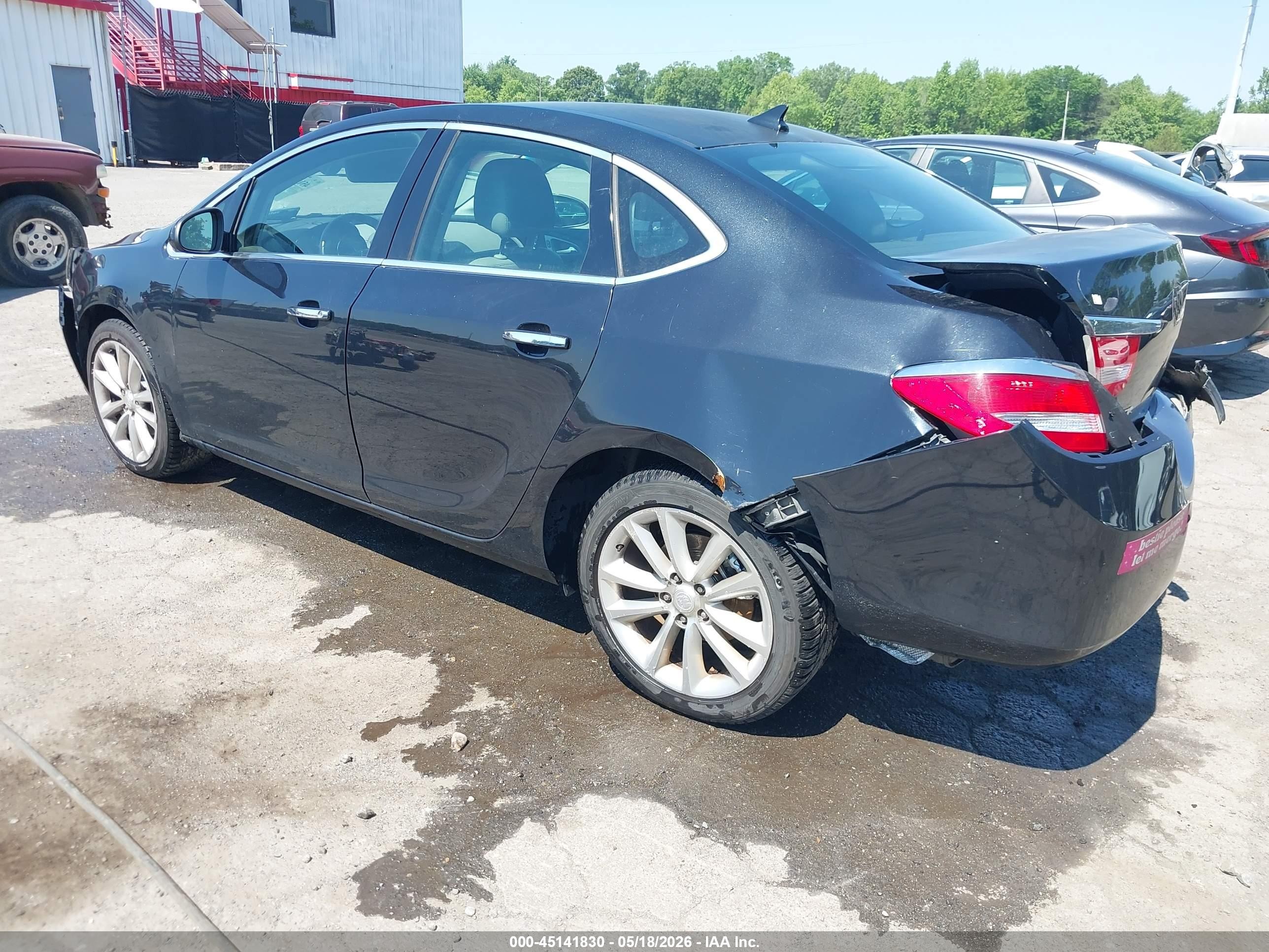 2013 Buick Verano Black vin: 1G4PP5SK1D4129929