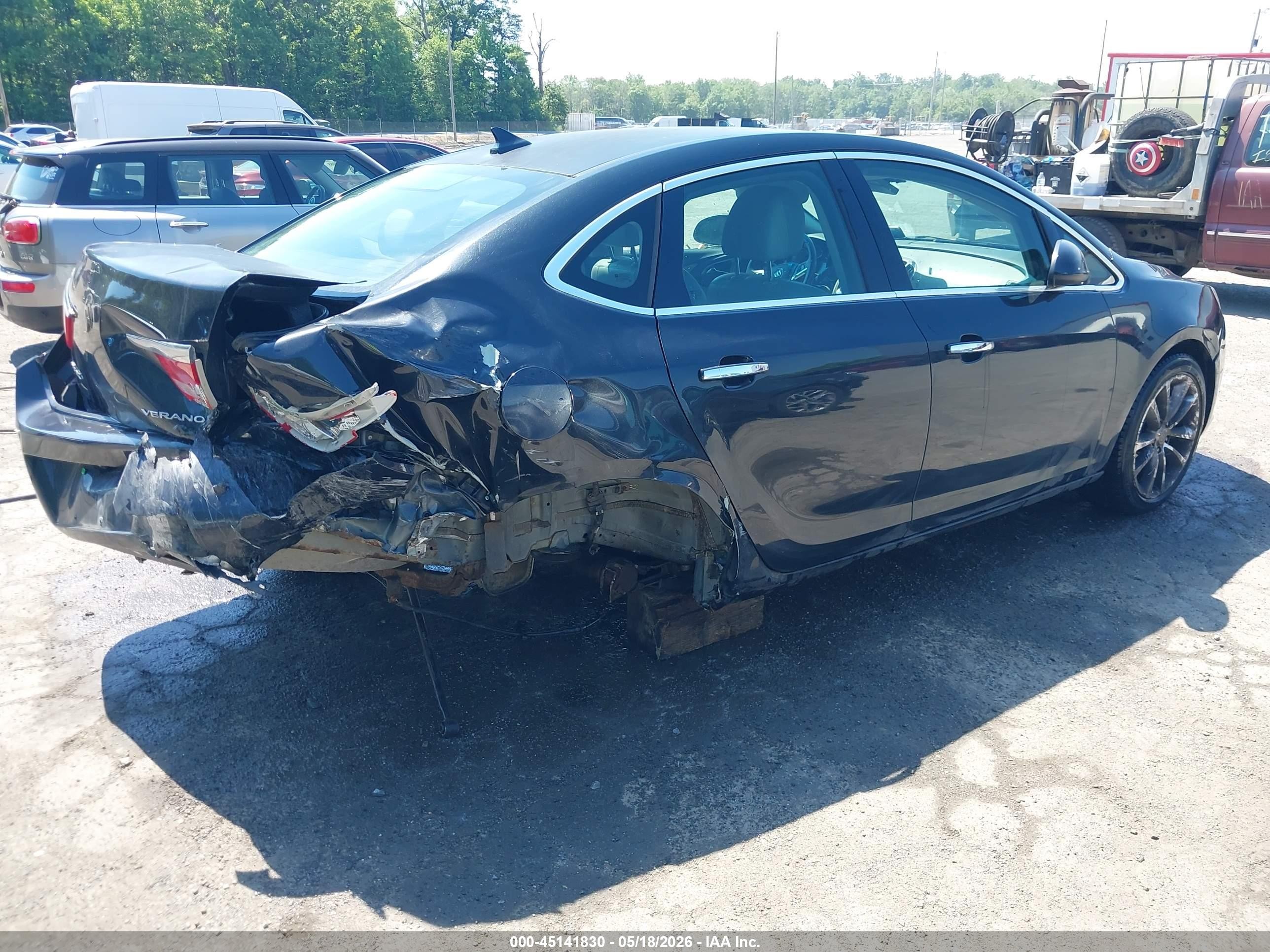 2013 Buick Verano Black vin: 1G4PP5SK1D4129929