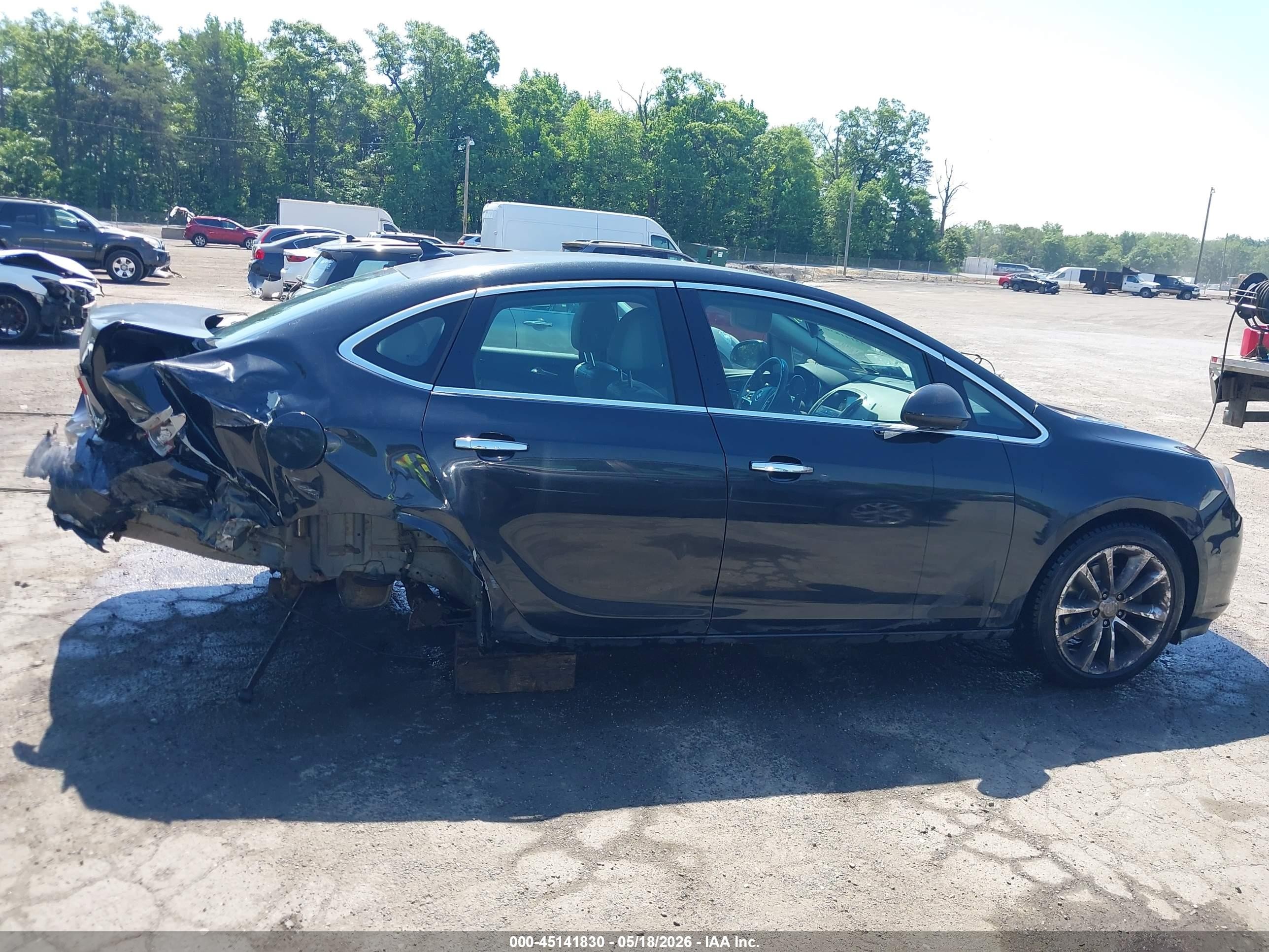 2013 Buick Verano Black vin: 1G4PP5SK1D4129929