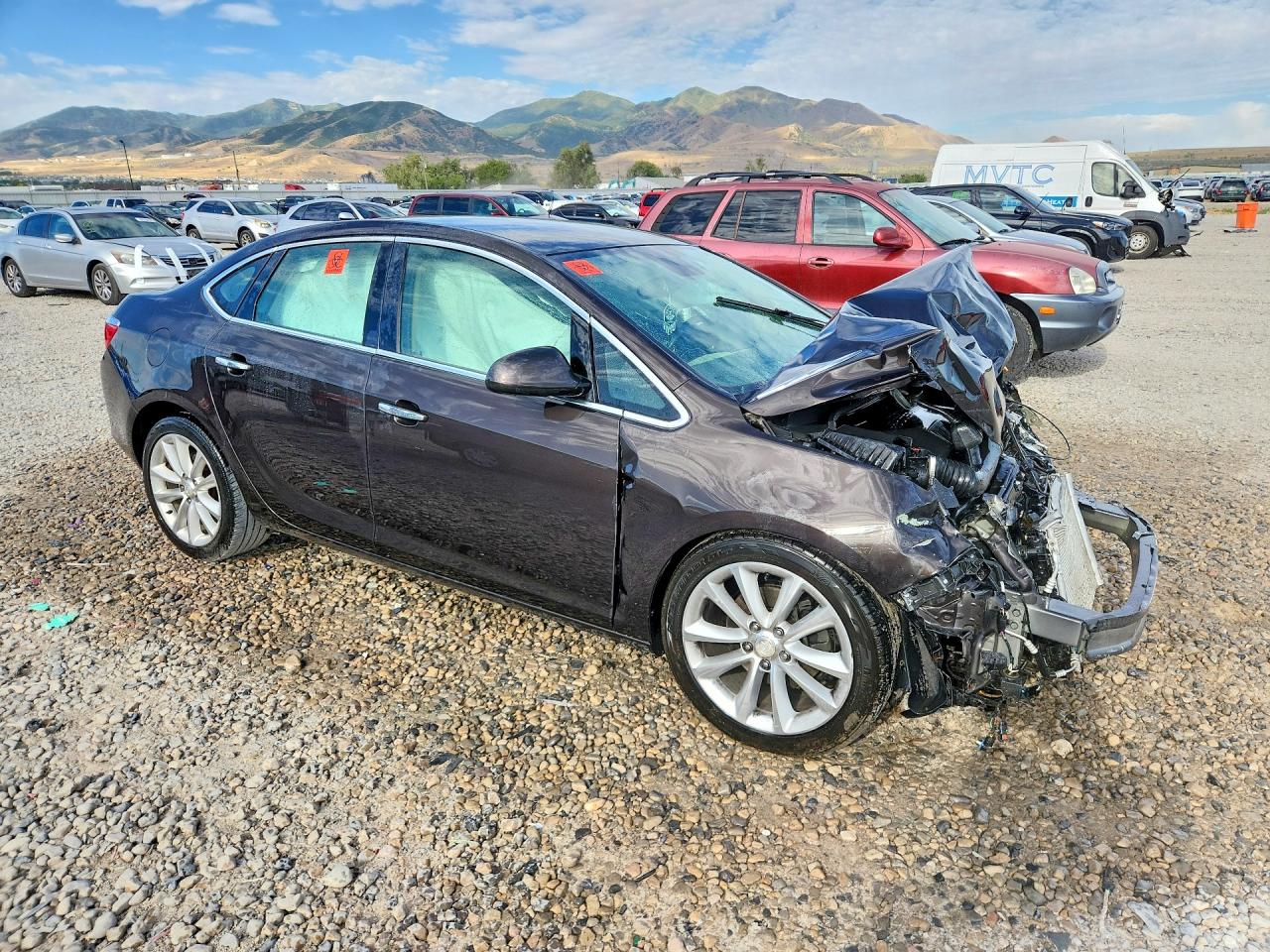 2013 Buick Verano Brown vin: 1G4PP5SK1D4139313