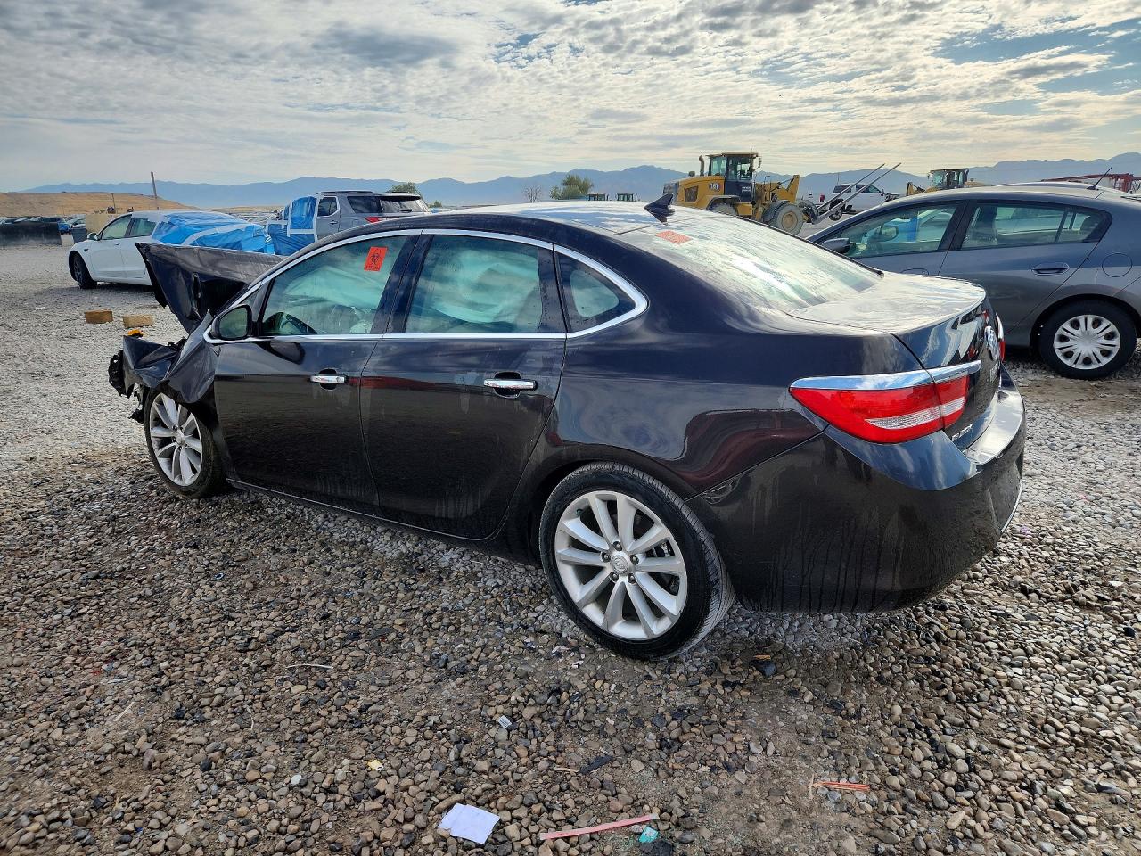 2013 Buick Verano Brown vin: 1G4PP5SK1D4139313