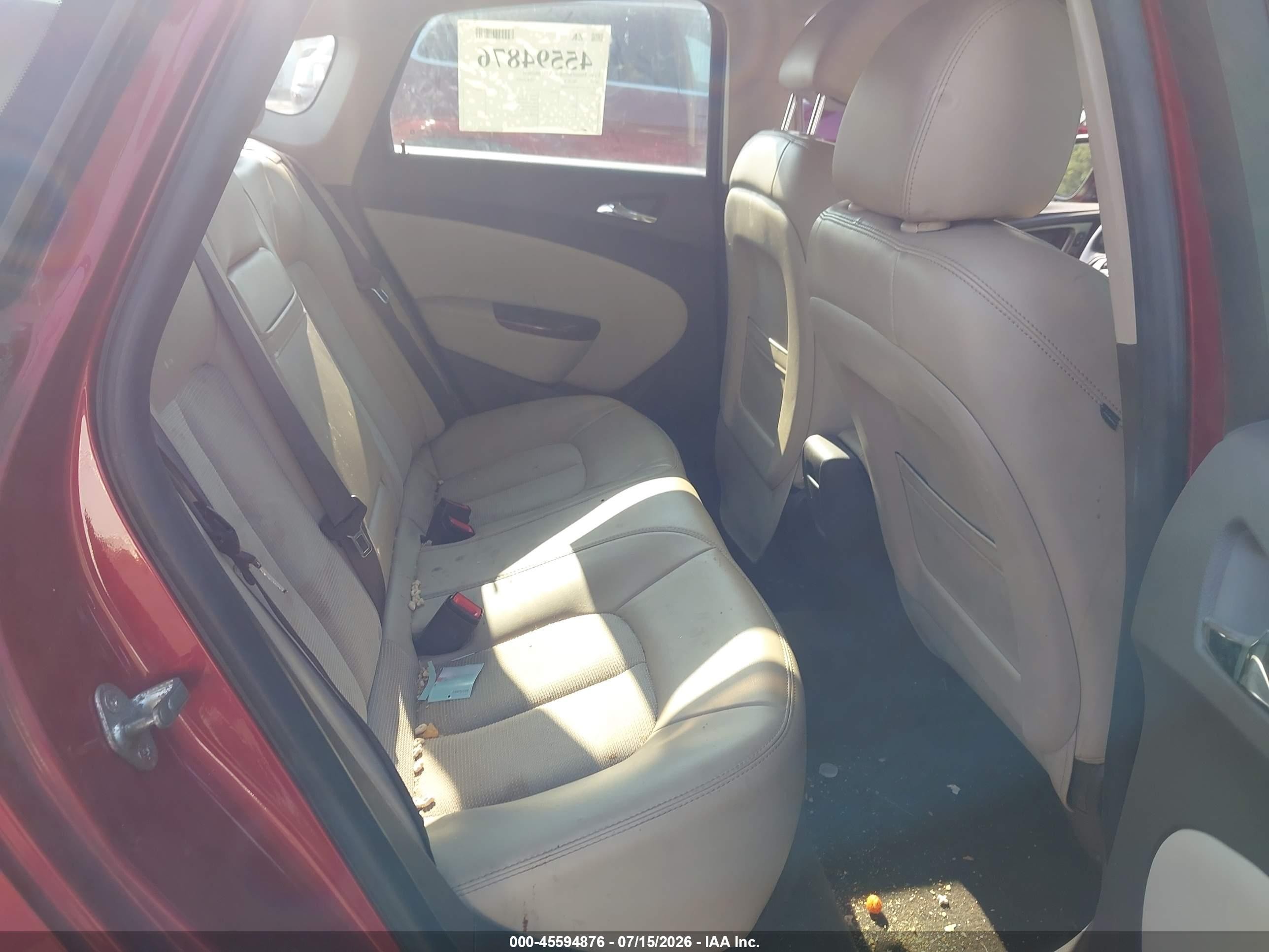 2013 Buick Verano   Красный vin: 1G4PP5SK1D4224488