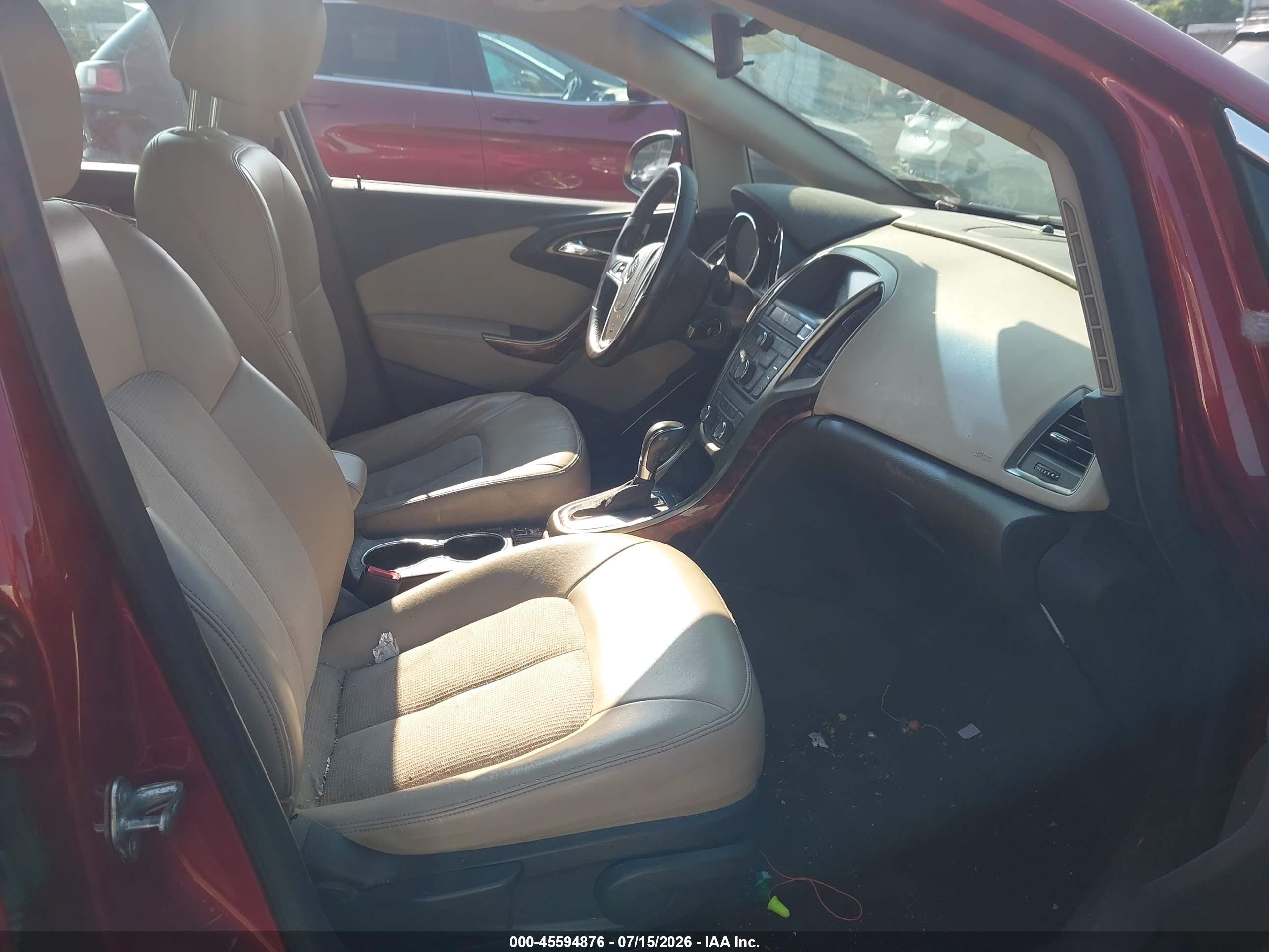 2013 Buick Verano   Красный vin: 1G4PP5SK1D4224488