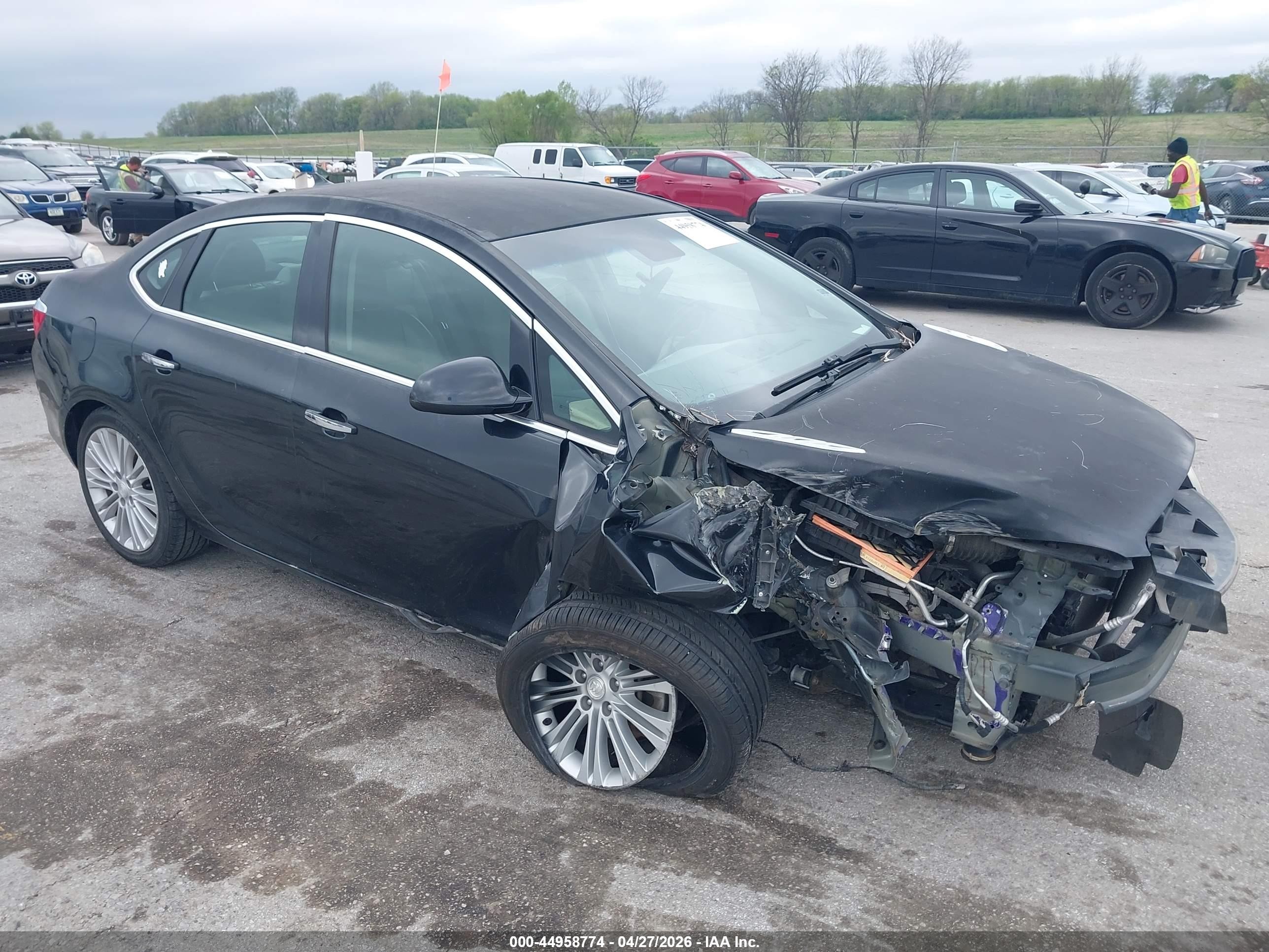 2013 Buick Verano   Black vin: 1G4PP5SK1D4257684