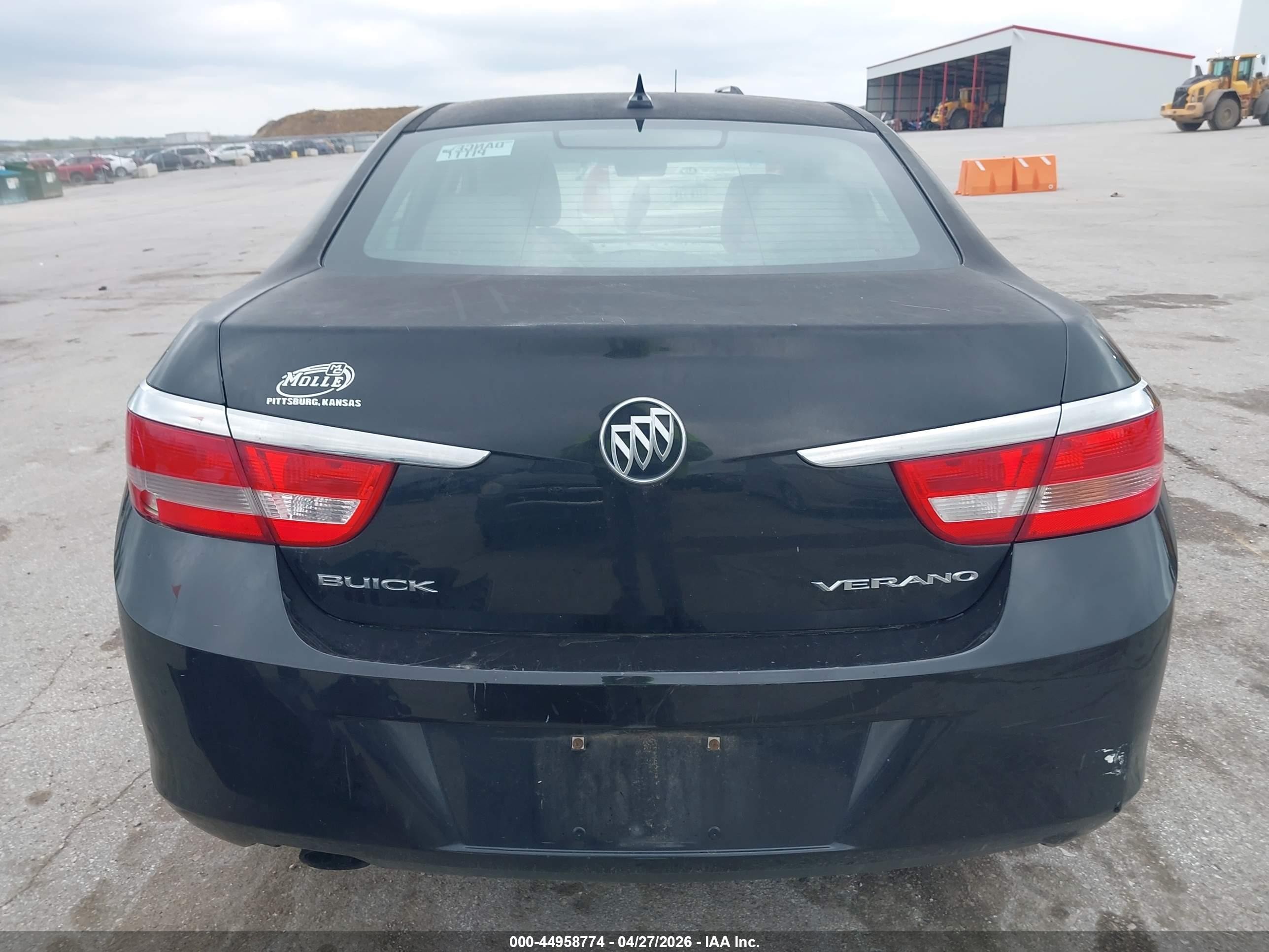 2013 Buick Verano   Black vin: 1G4PP5SK1D4257684