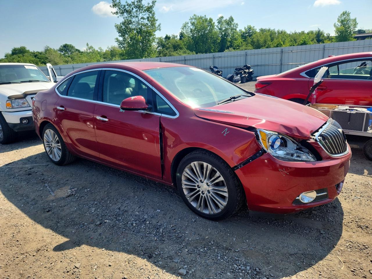 2014 Buick Verano Бордовый vin: 1G4PP5SK1E4167811